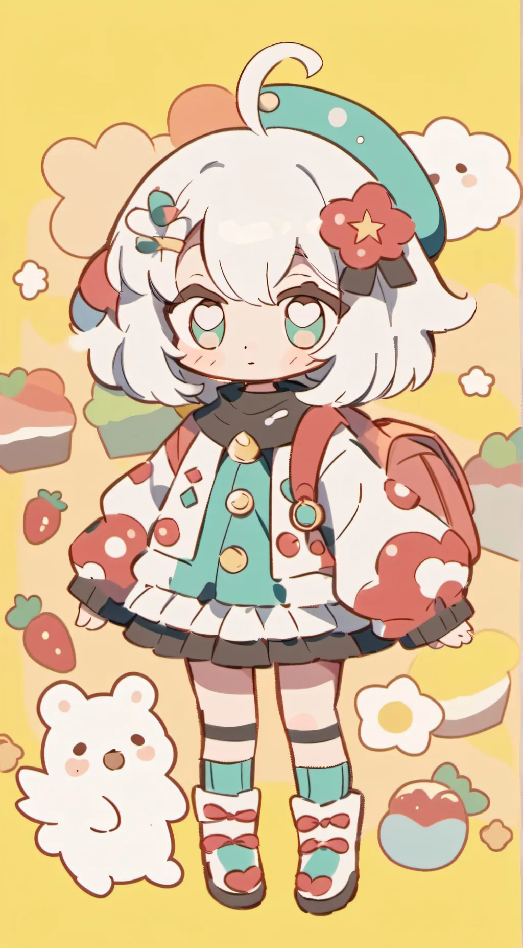 ai character: Lily background