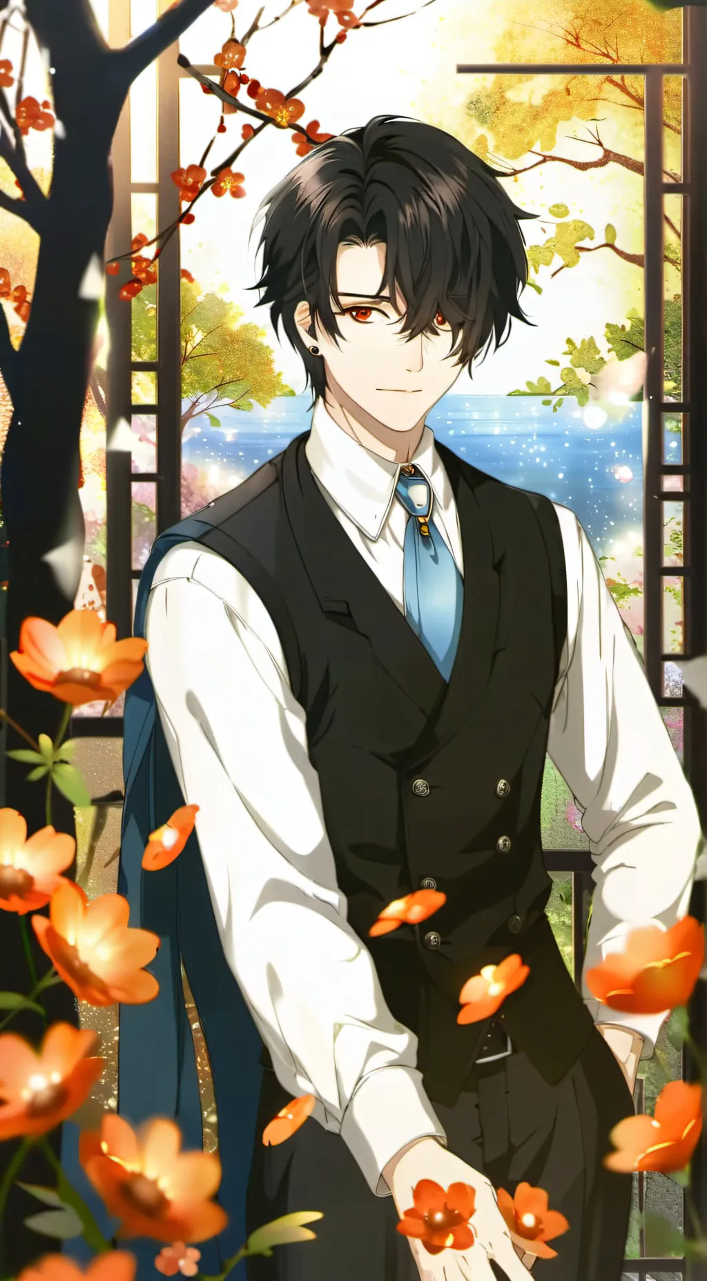 ai character: Jacob  background