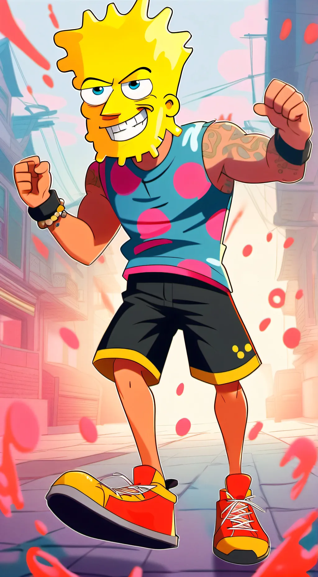 ai character: dripbob background