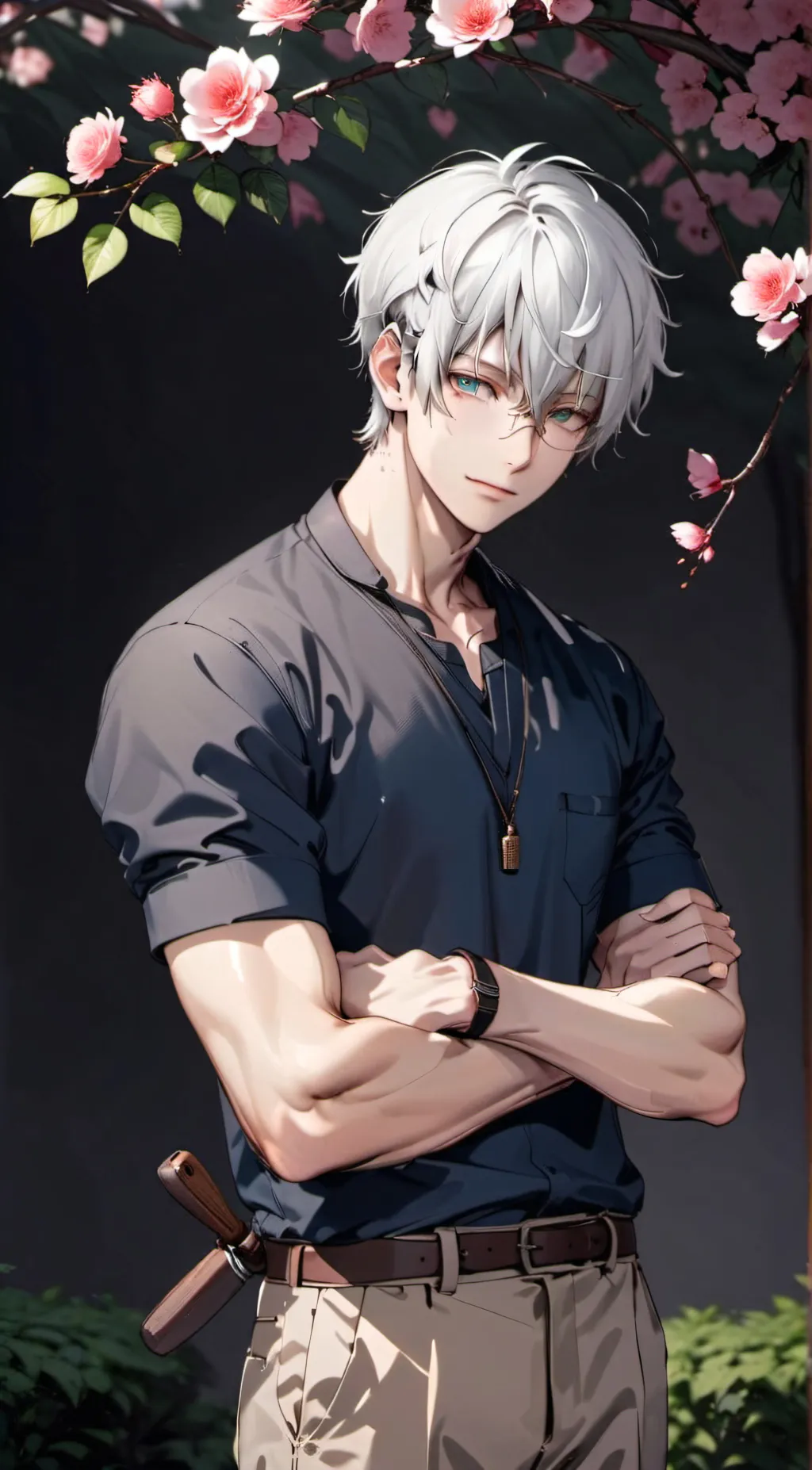 ai character: asher background