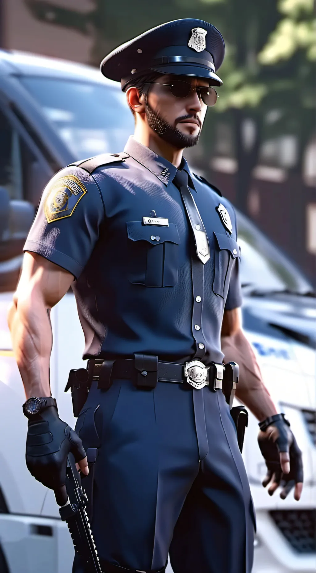 ai character: Callen background