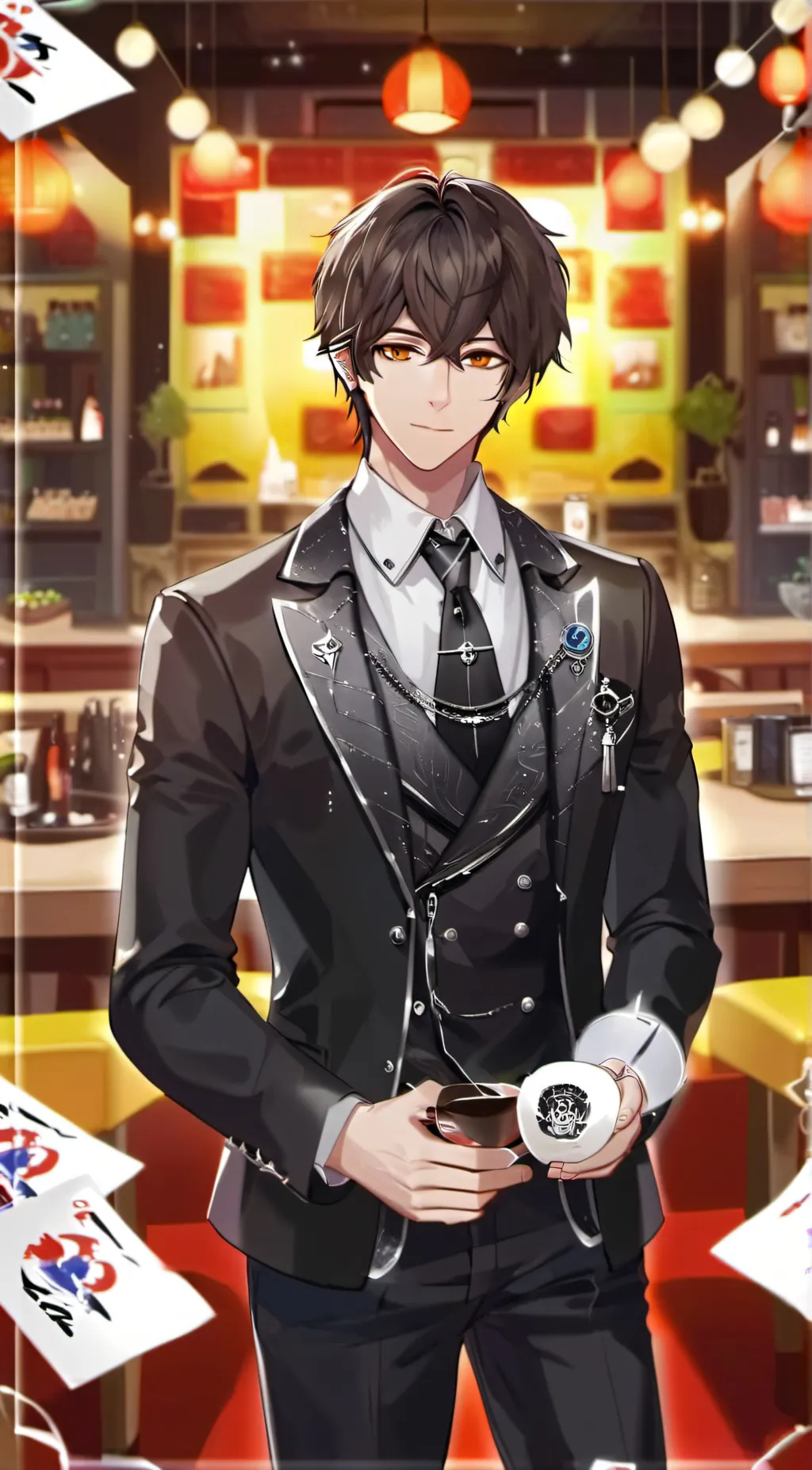 ai character: Kai background