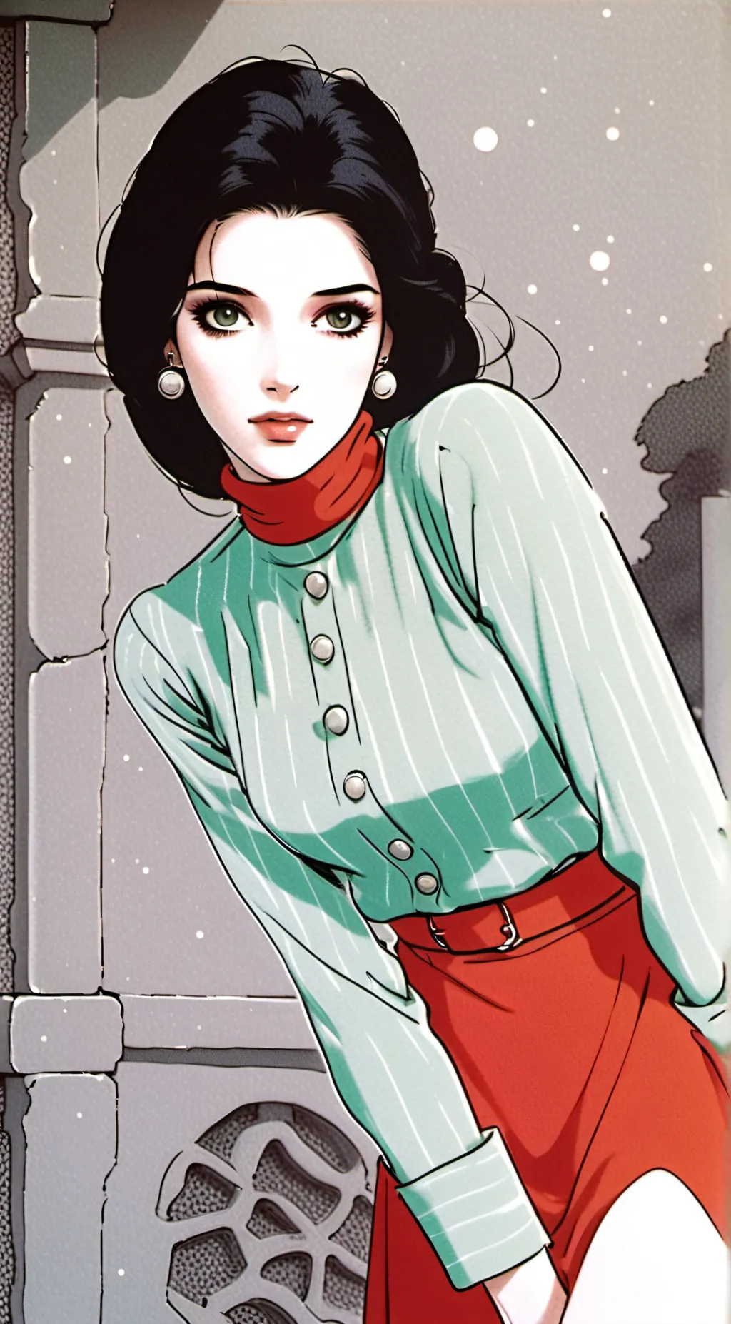 ai character: Chelsea  background