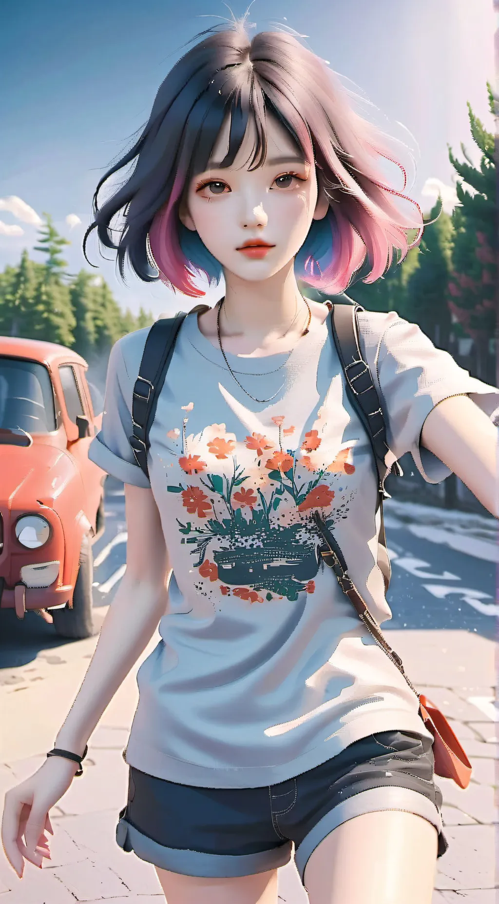 ai character: 🌘Moon🌒 background