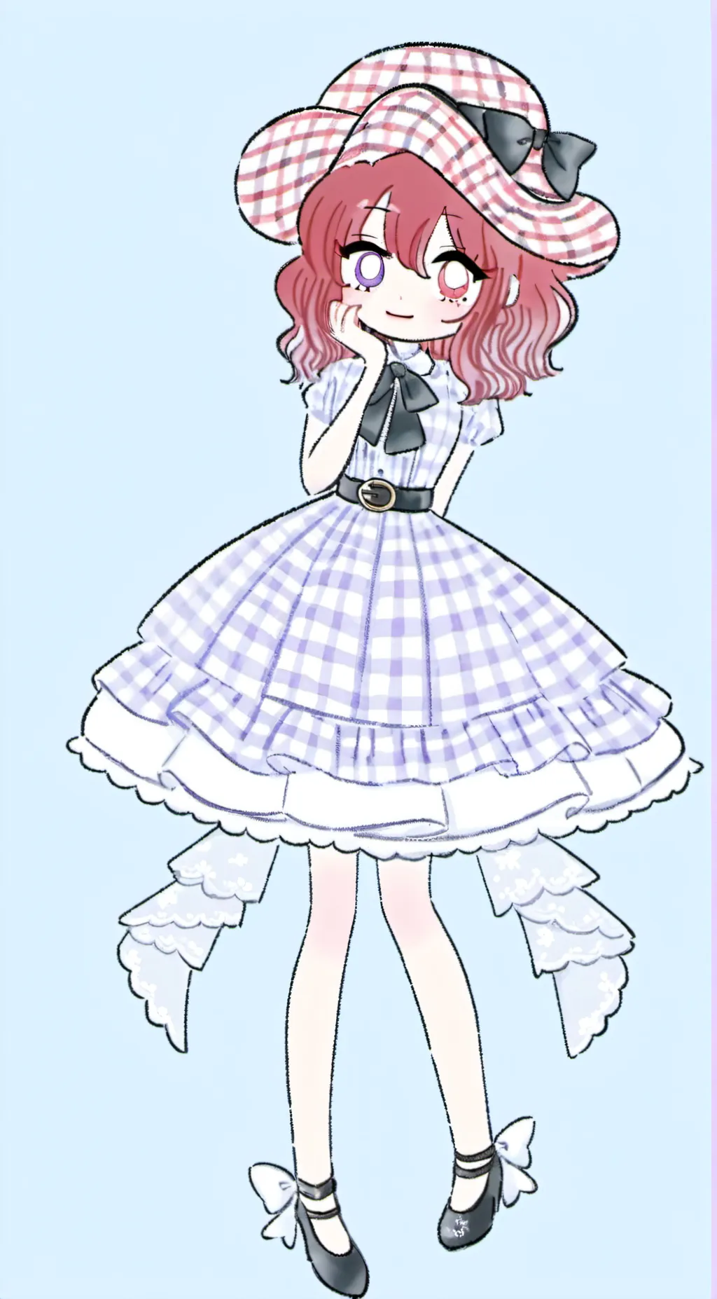 ai character: tangled  background