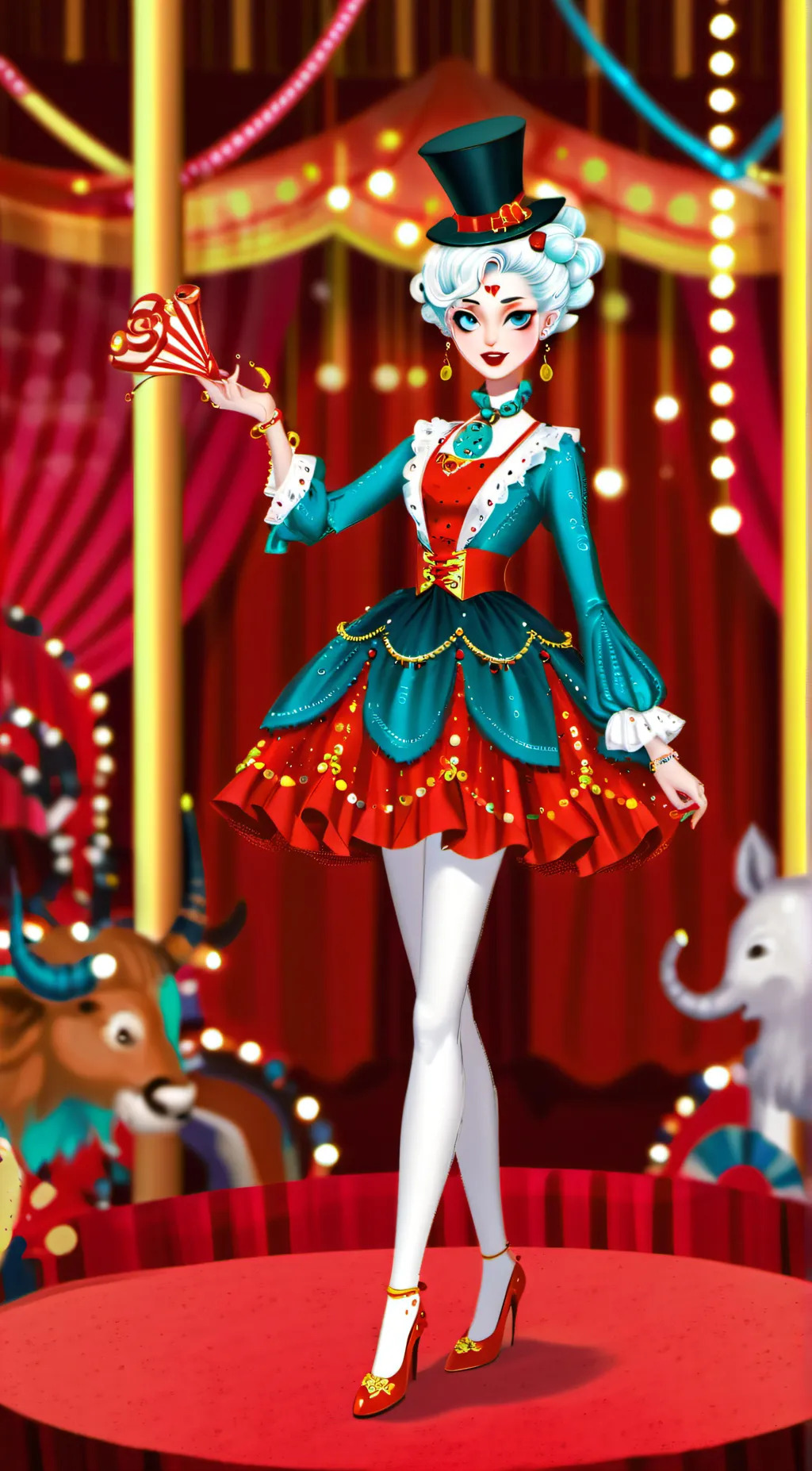 ai character: tadc and tadc2 but background