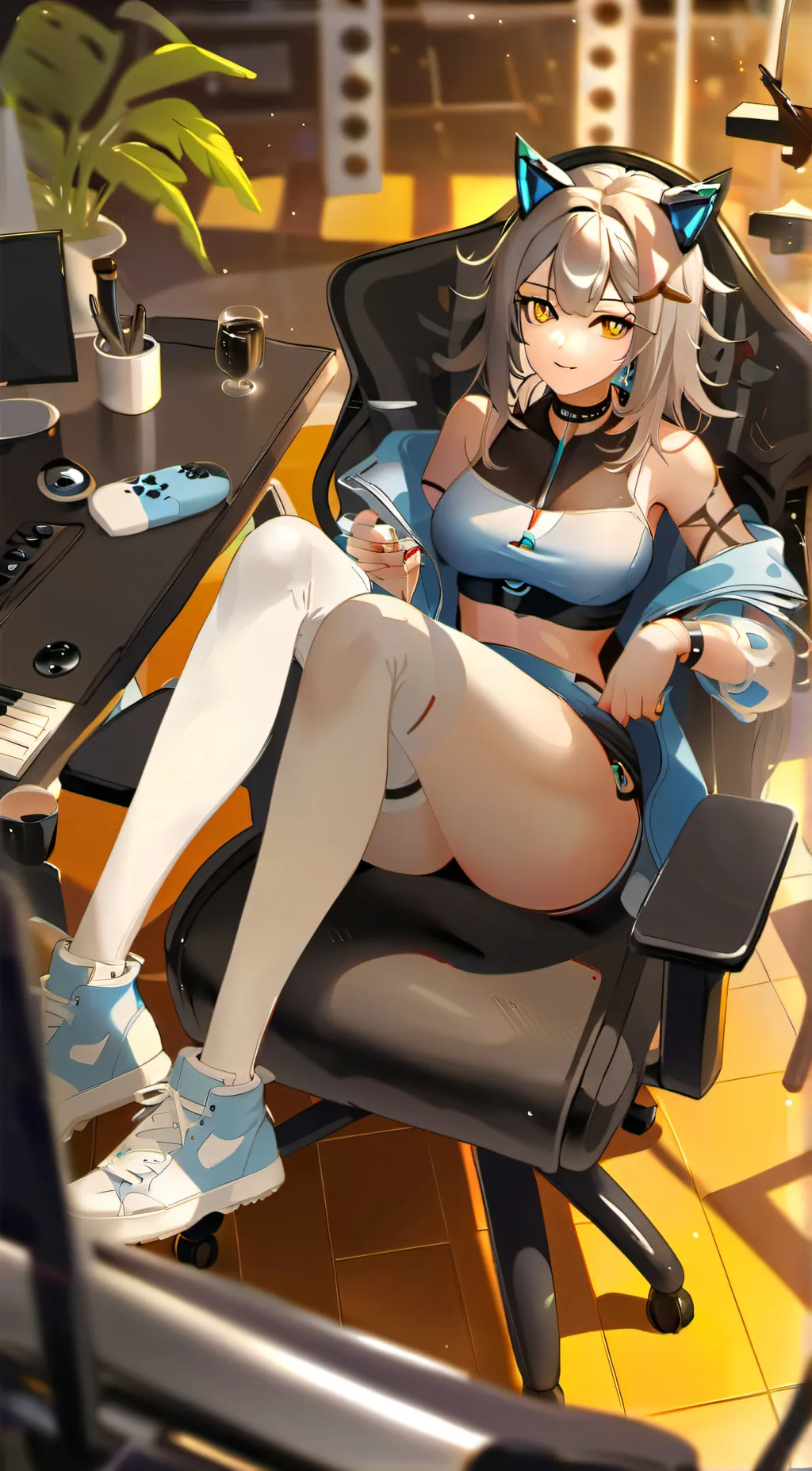 ai character: kate background