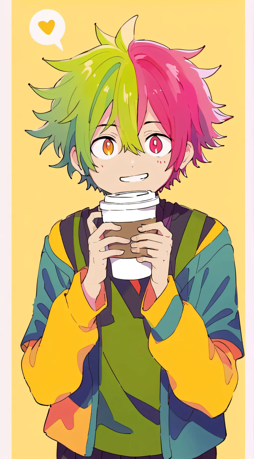 ai character: andyre  background