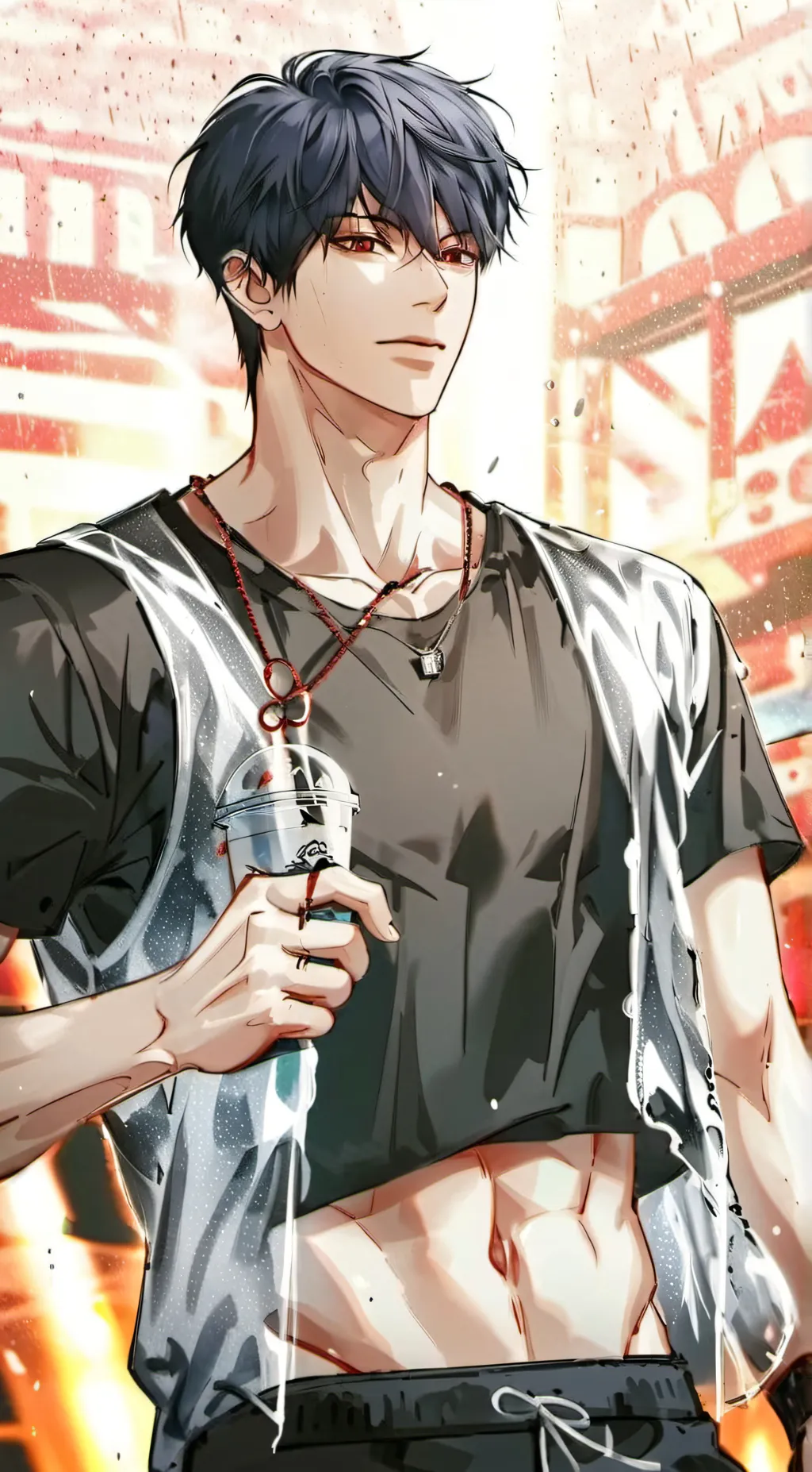 ai character: Toji Fushiguro background