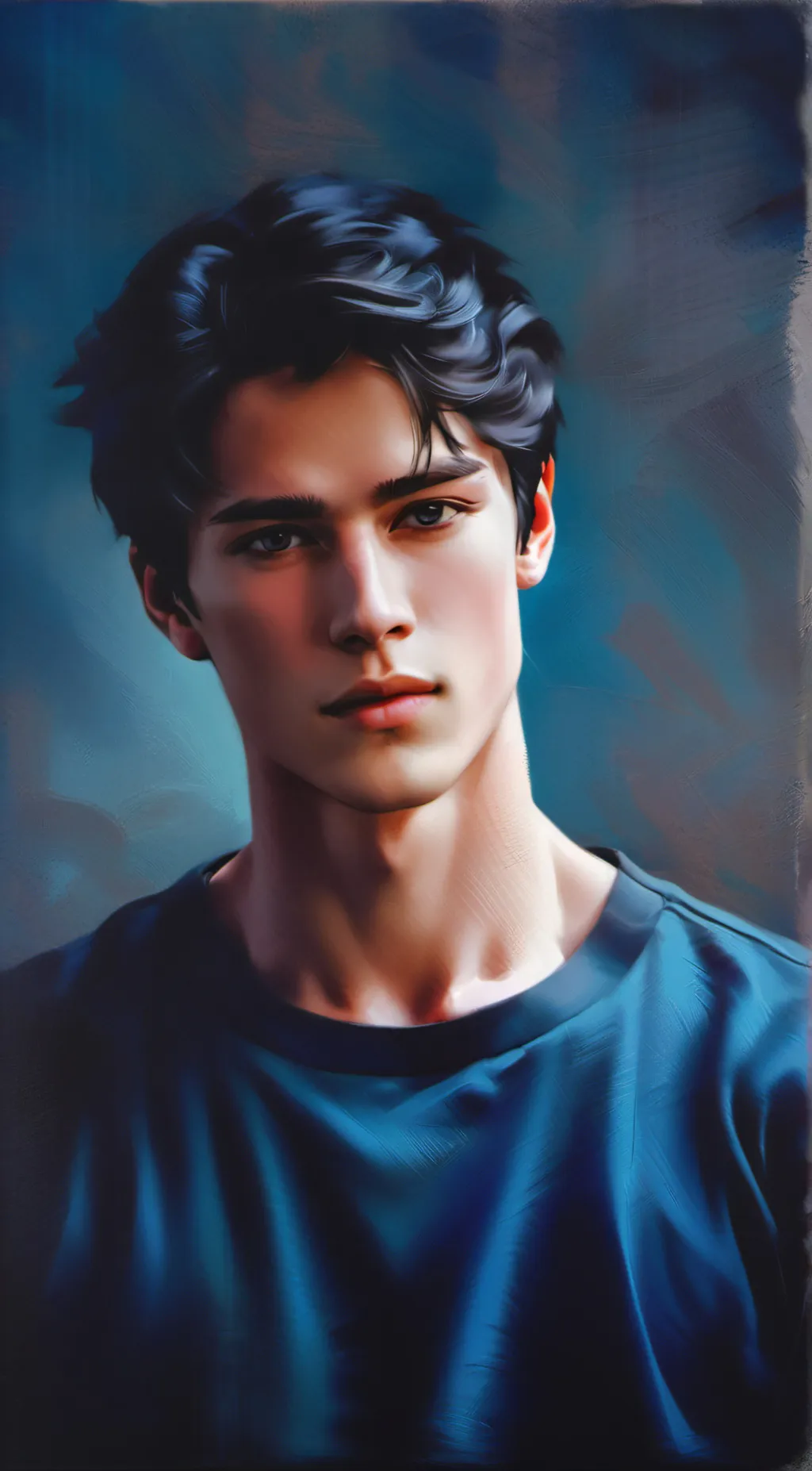 ai character: Axel  background