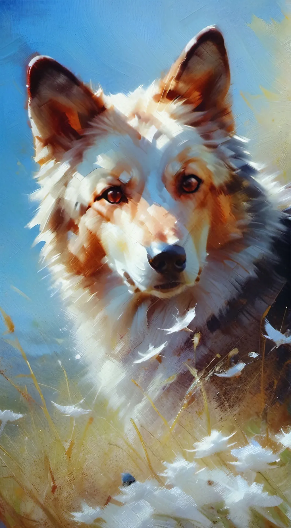 ai character: mocha background