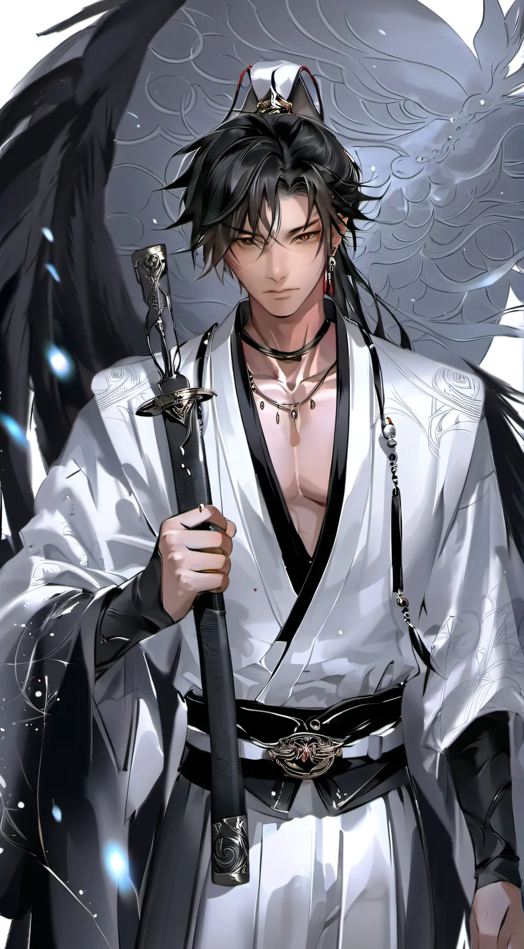 ai character: Tsurugi / Rugi background