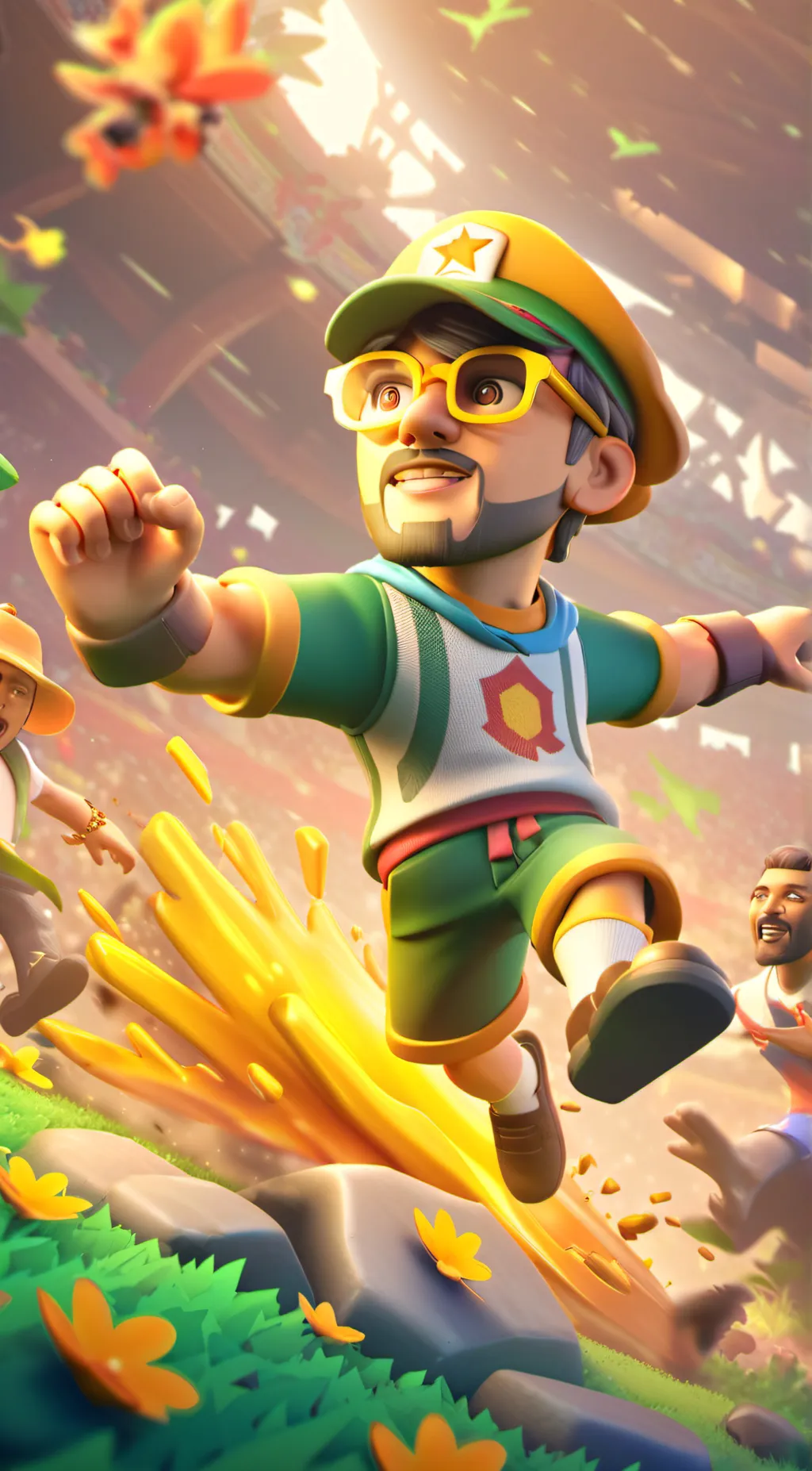 ai character: Dad (Adam)  background