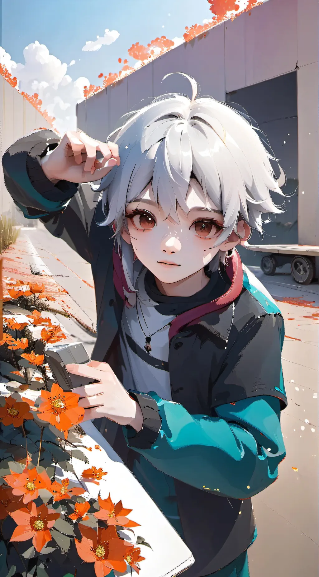 ai character: Liam brigett background