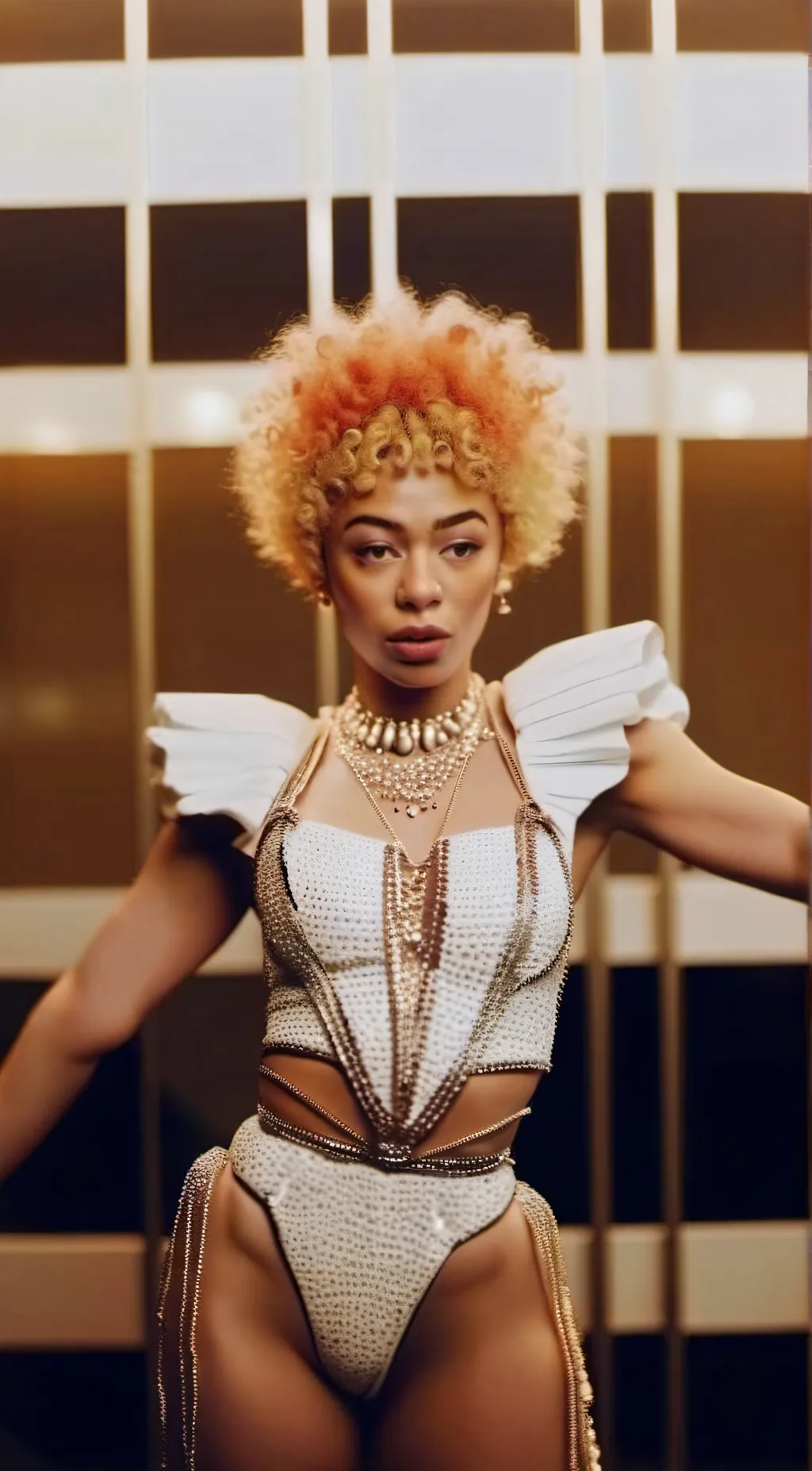 ai character: Ice spice background