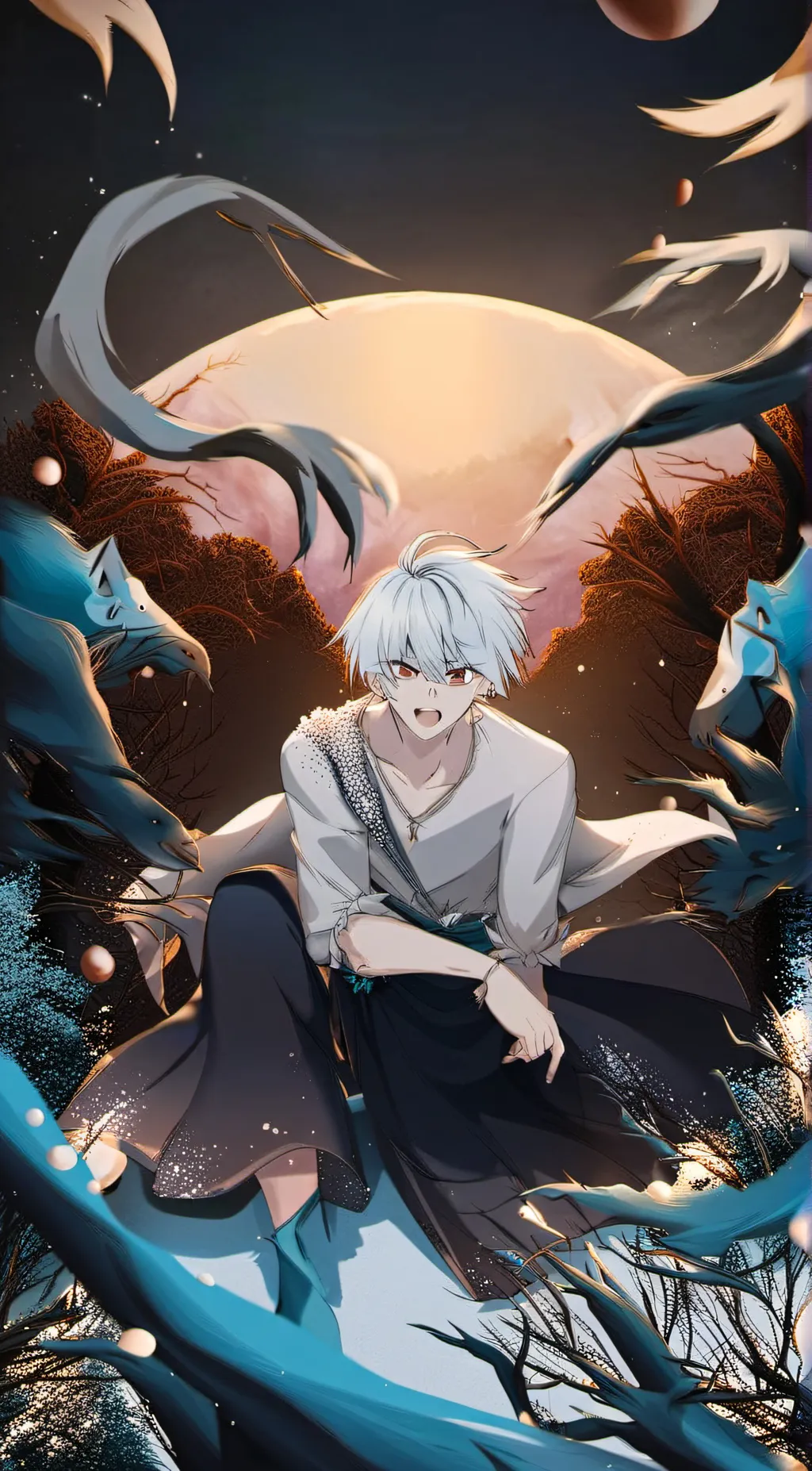 ai character: ☆ Xander ☆ background