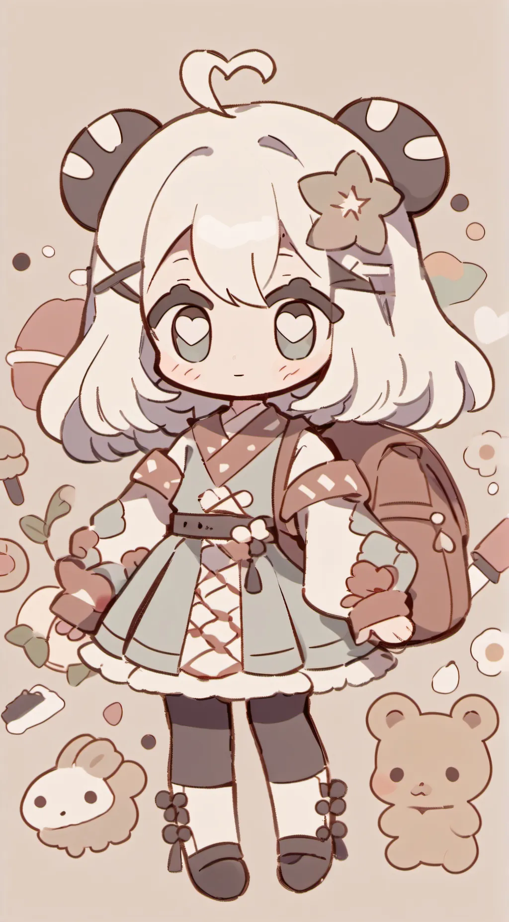 ai character: p+,ch background