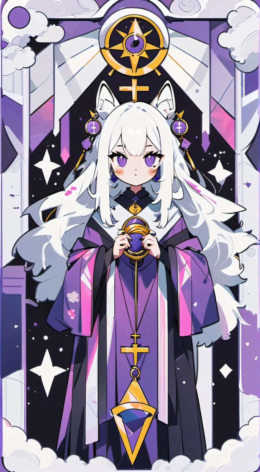 ai character: Lilly background