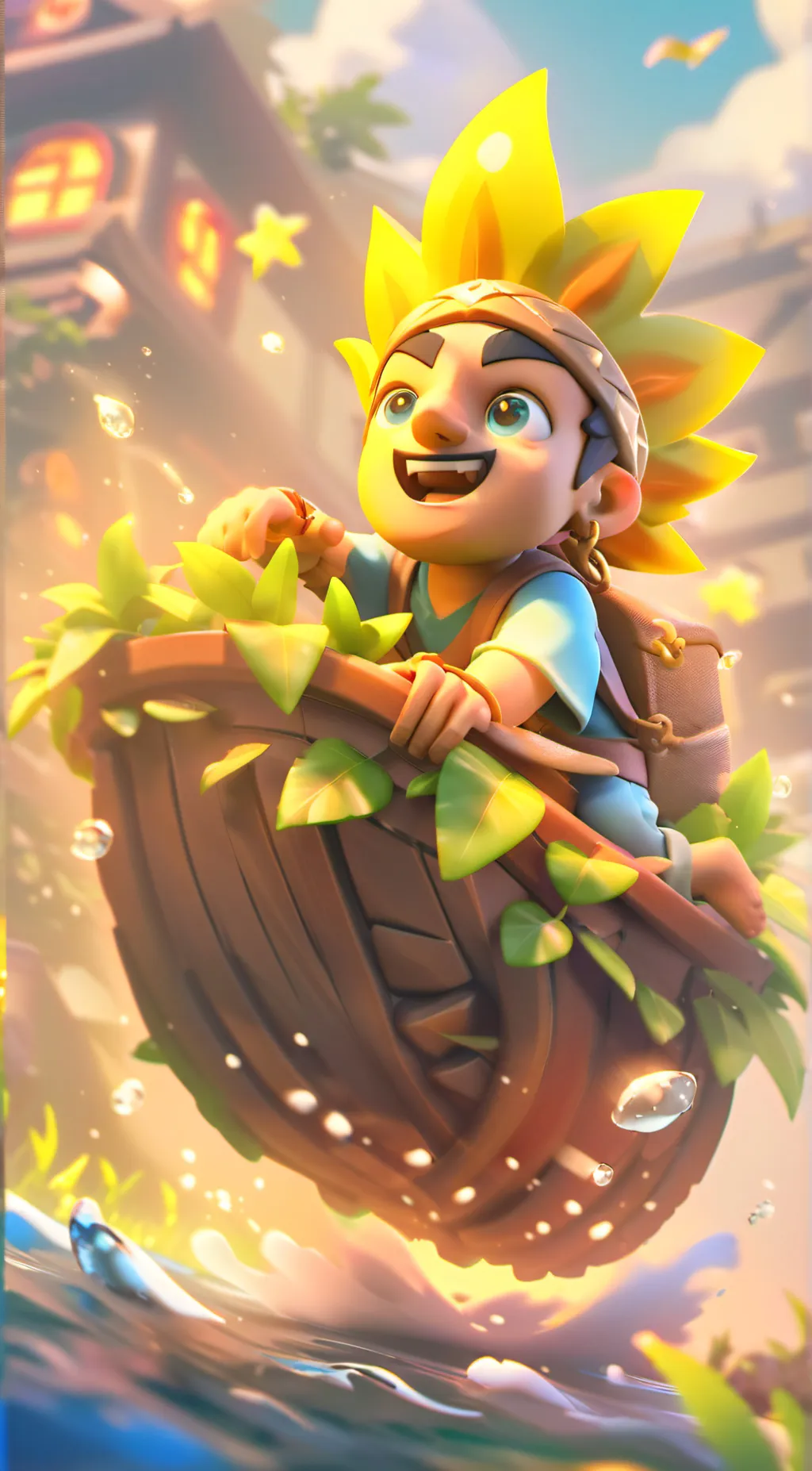 ai character: Bailey  background