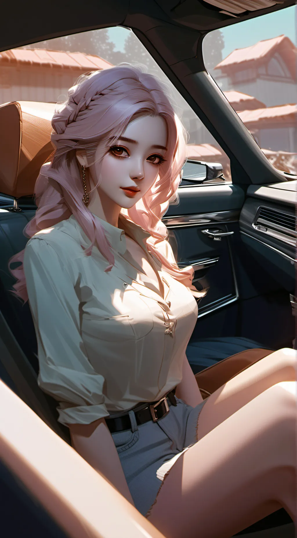 ai character: amy background