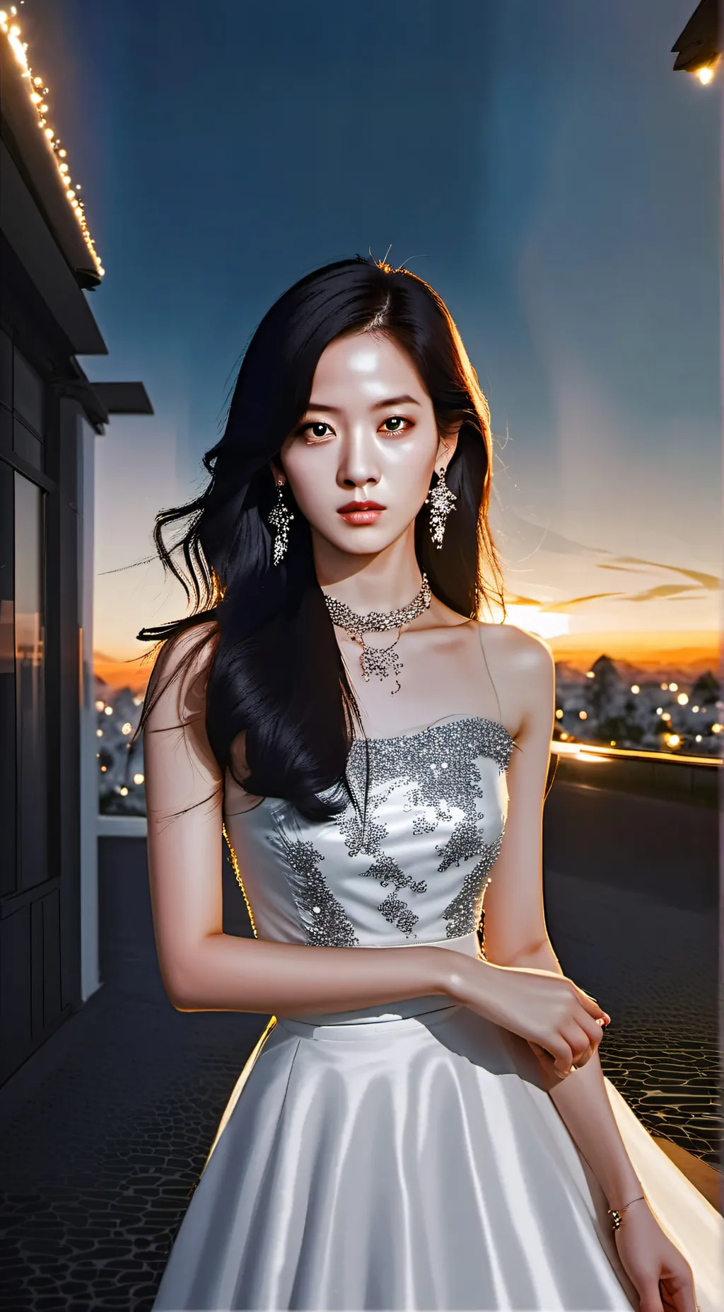 ai character:  JISOO background