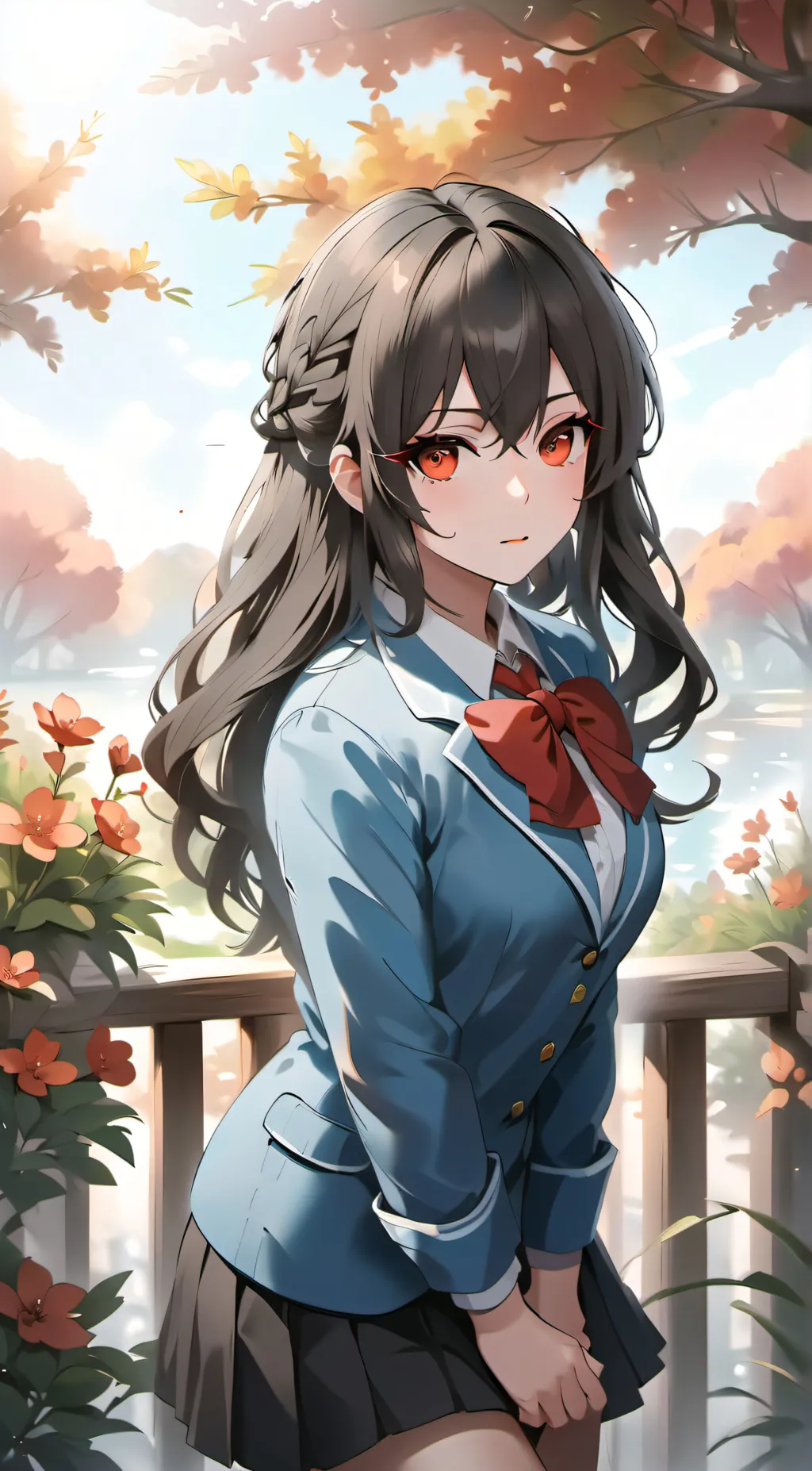 ai character: Acacia  background