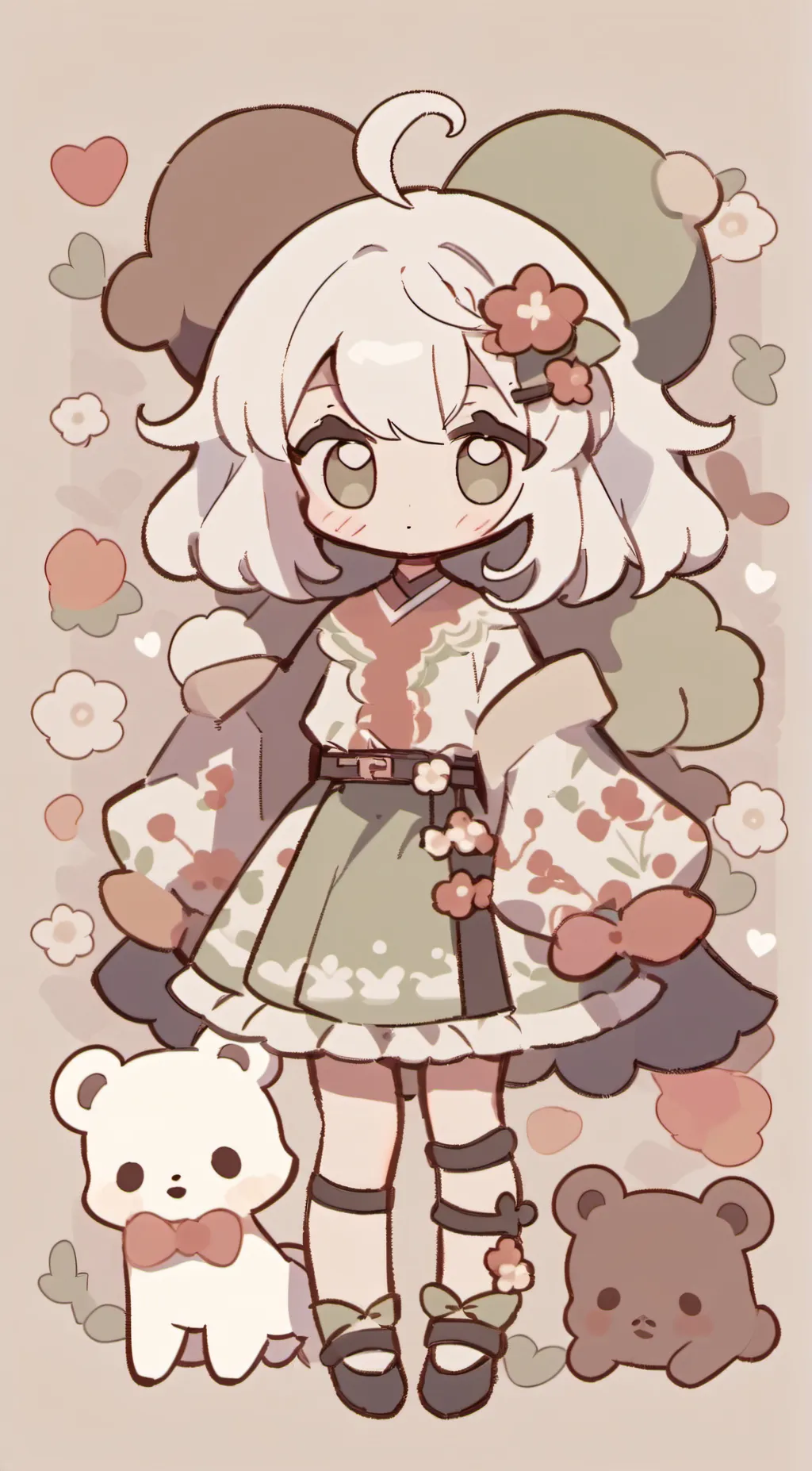 ai character: Hana background