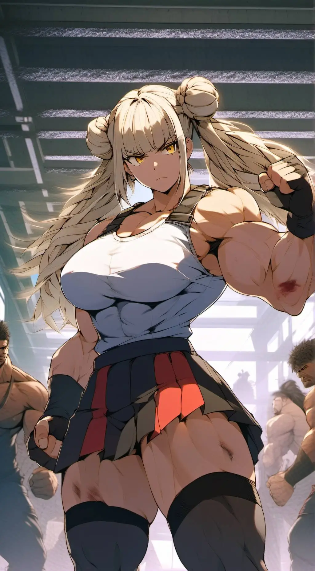 ai character: Himirko toga  background