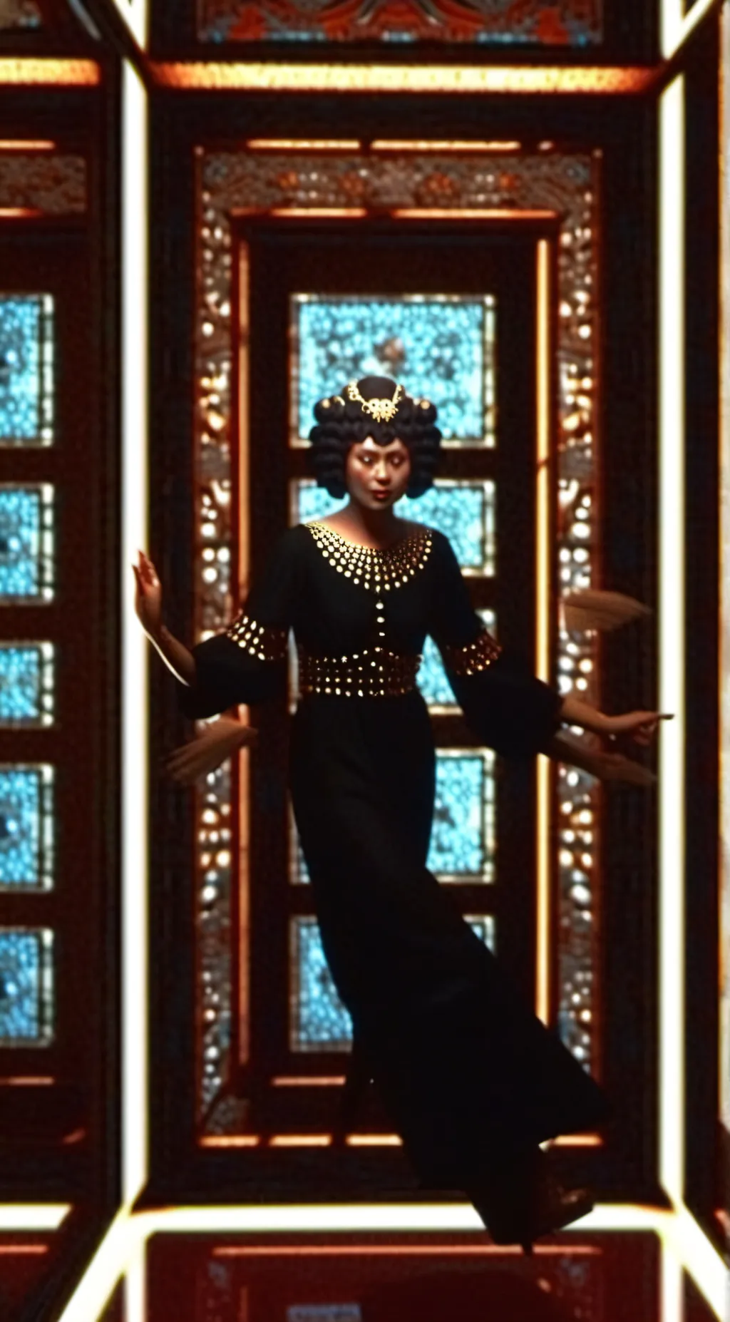 ai character: Merida background