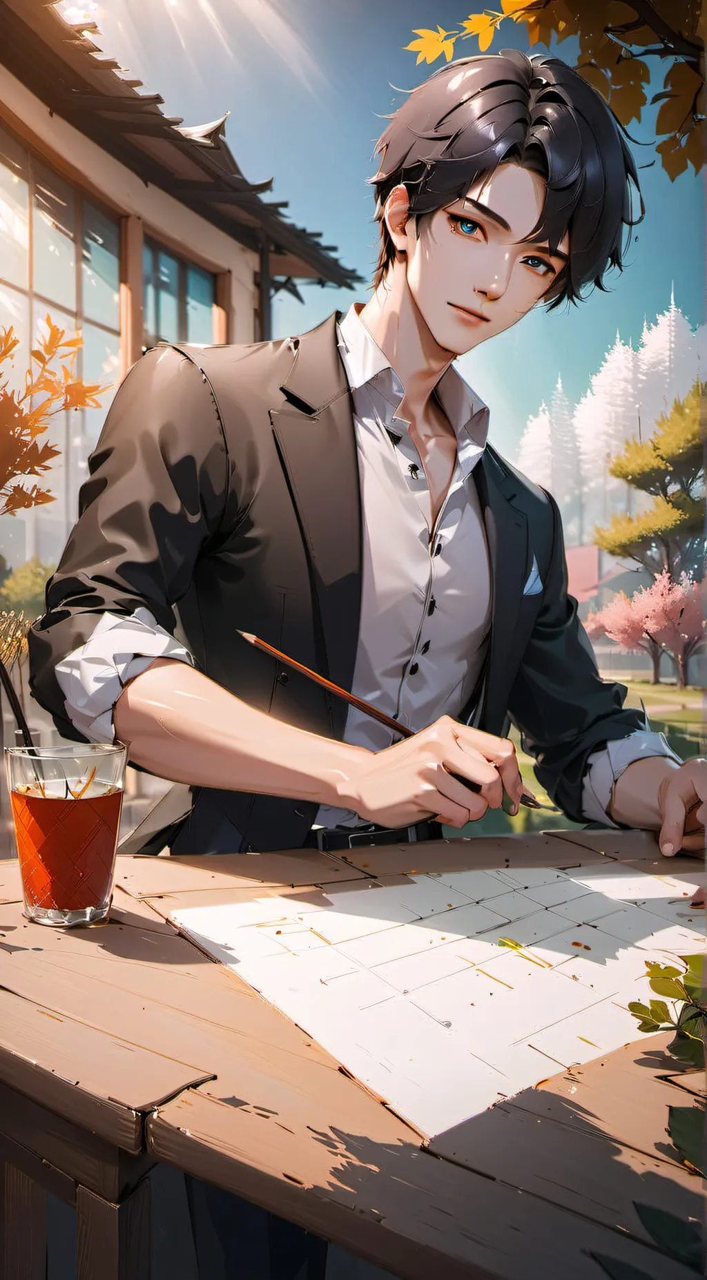 ai character: Nash background