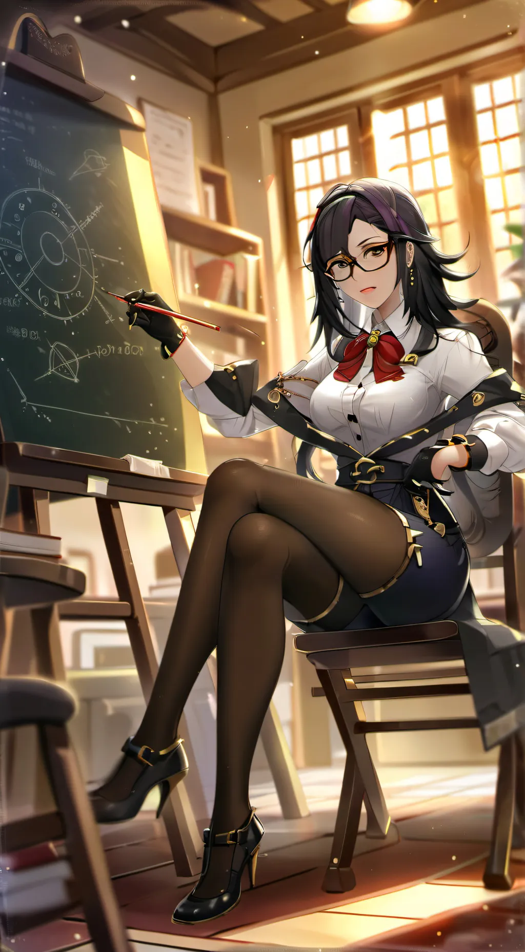 ai character: Ms. Nadia background