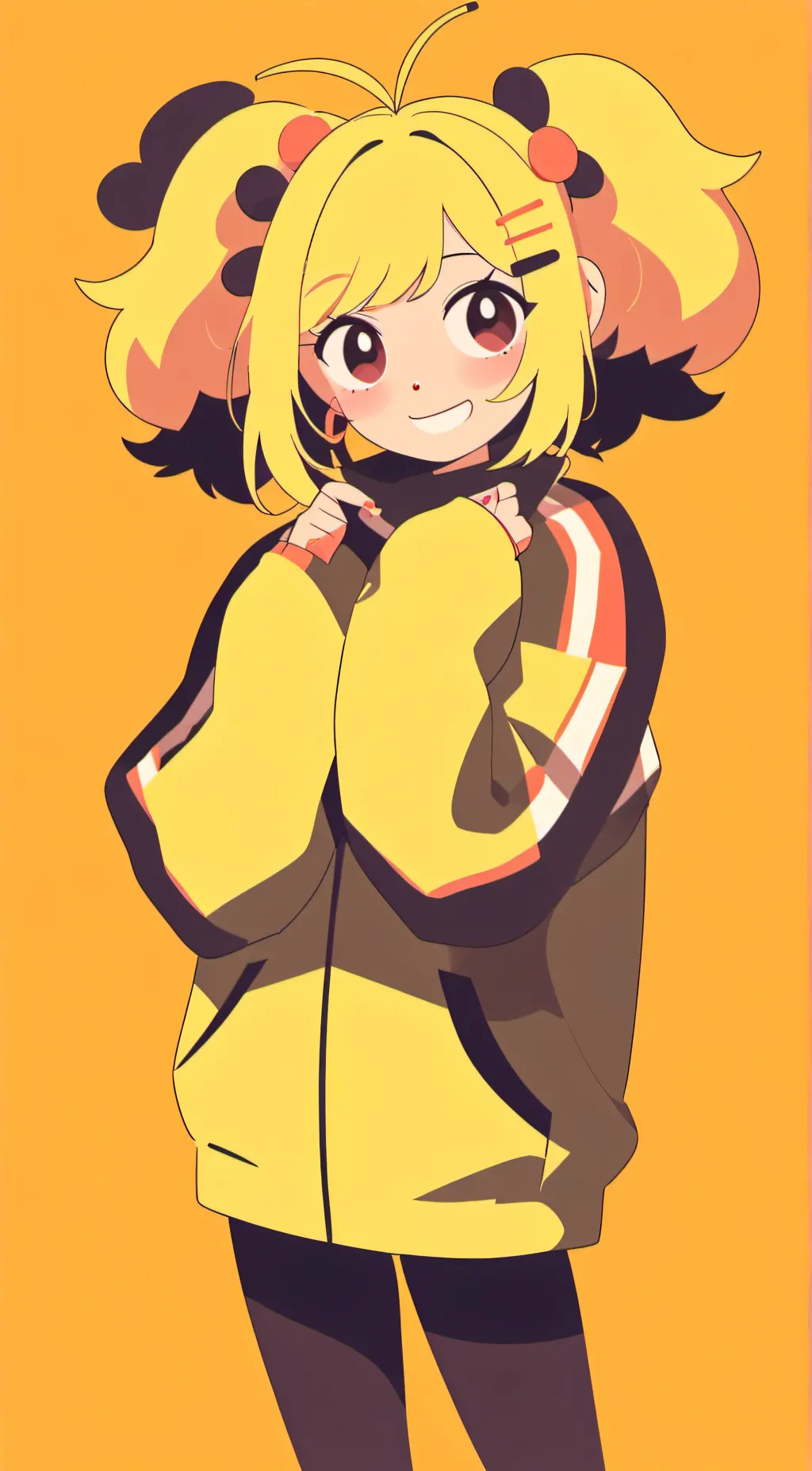 ai character: Toy chica  background