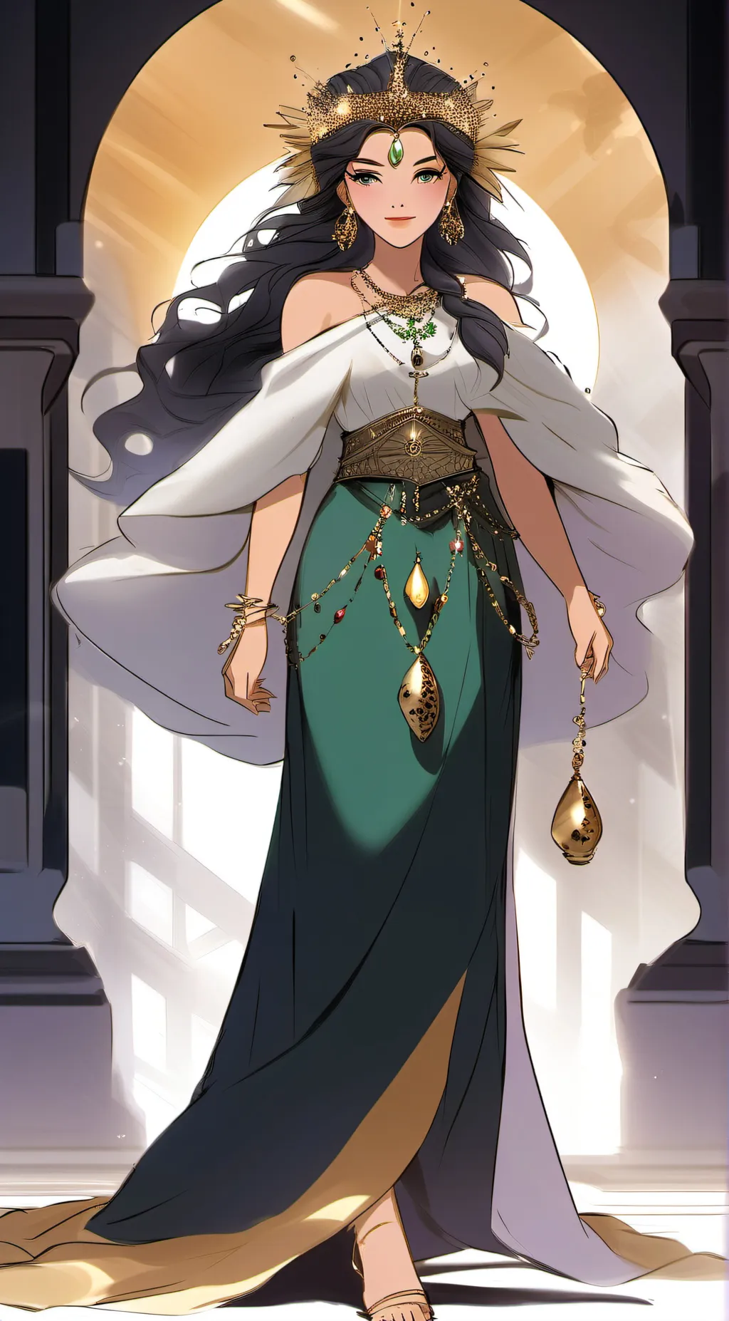 ai character: Queen Ozma background