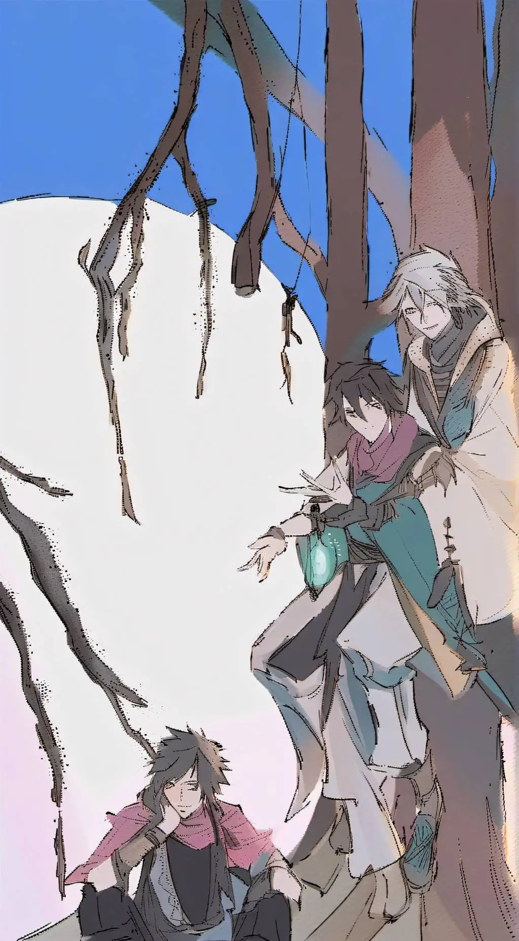 ai character: Anemo boys background