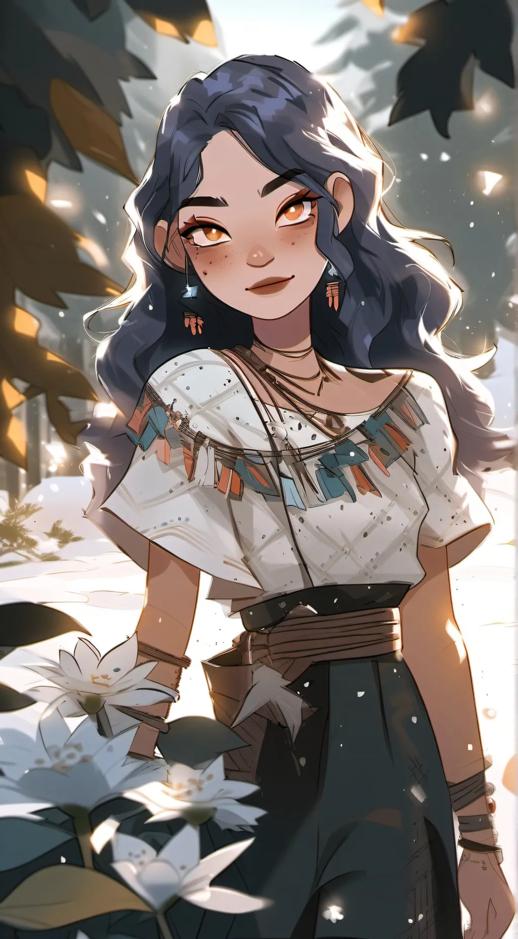 ai character: Mia background