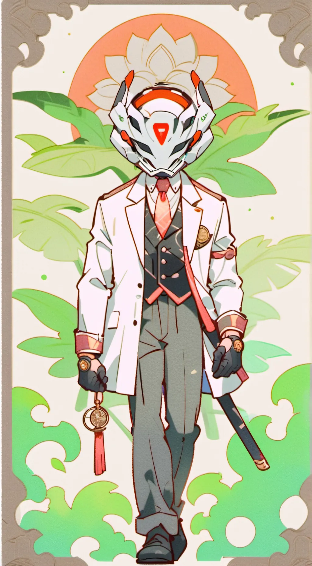 ai character: Godshot background