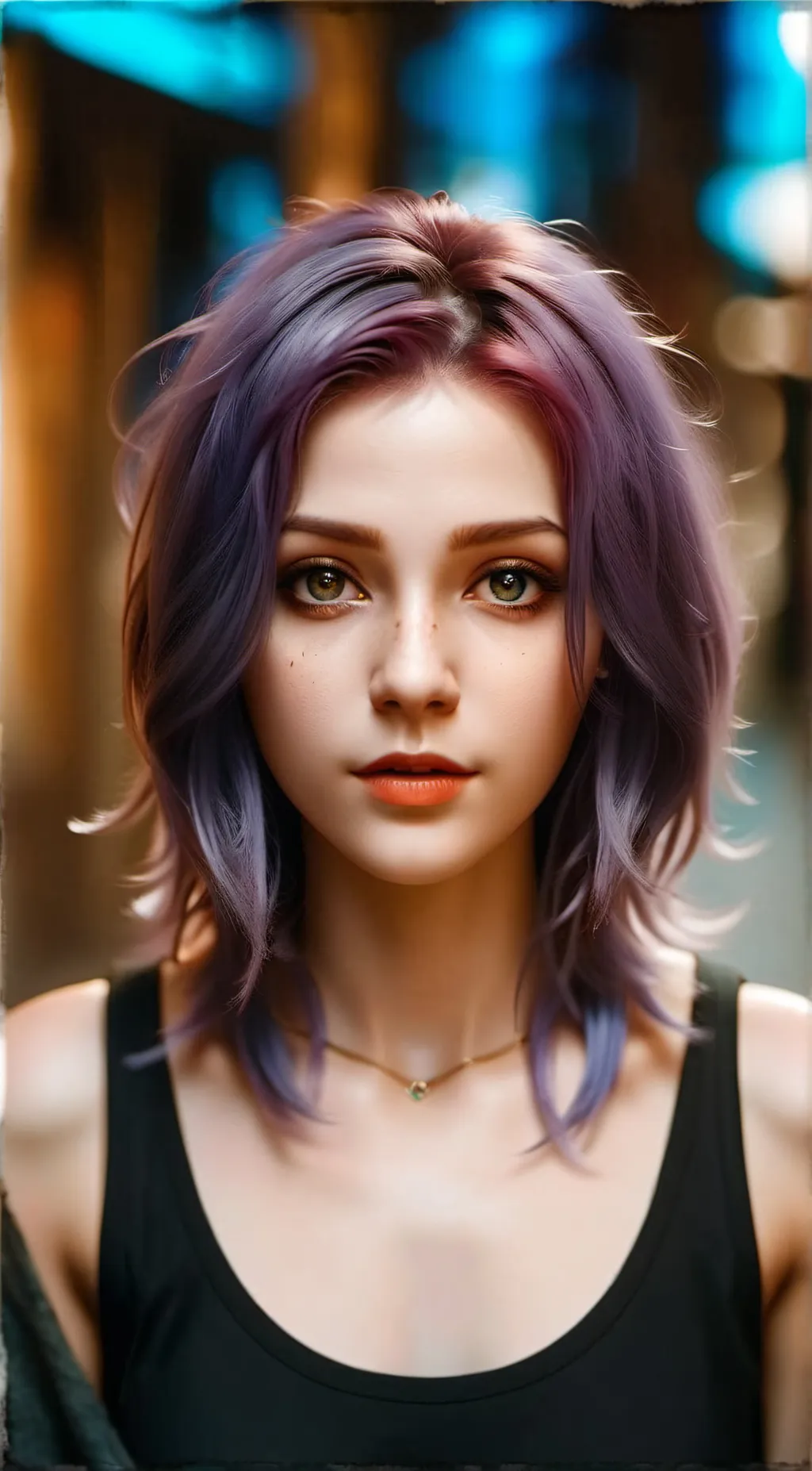 ai character: Trinity Collins  background