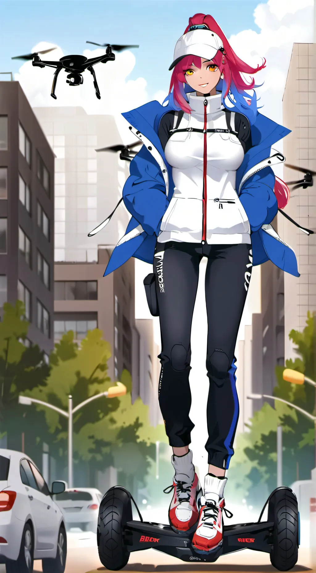 ai character: Aria background