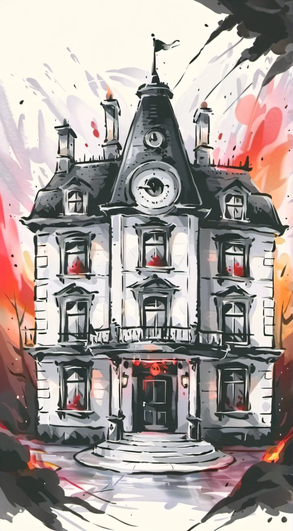 ai character: Alastor. background