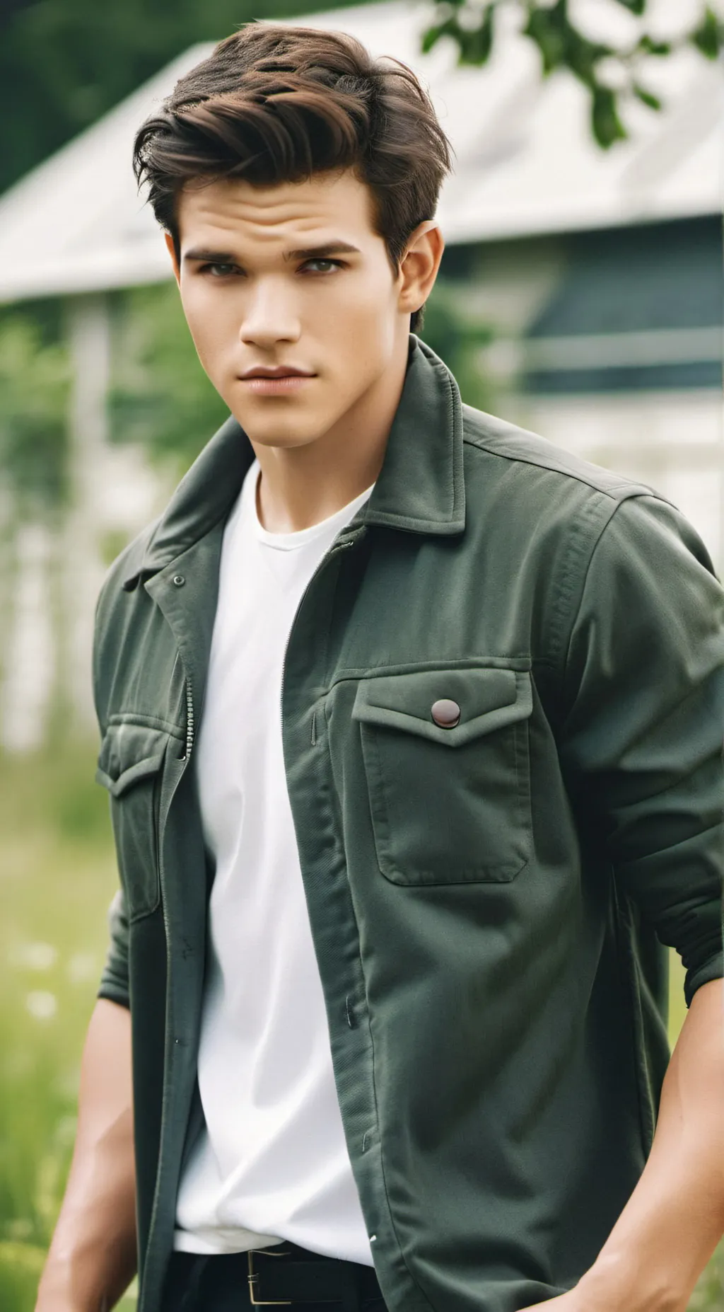 ai character: Easton background