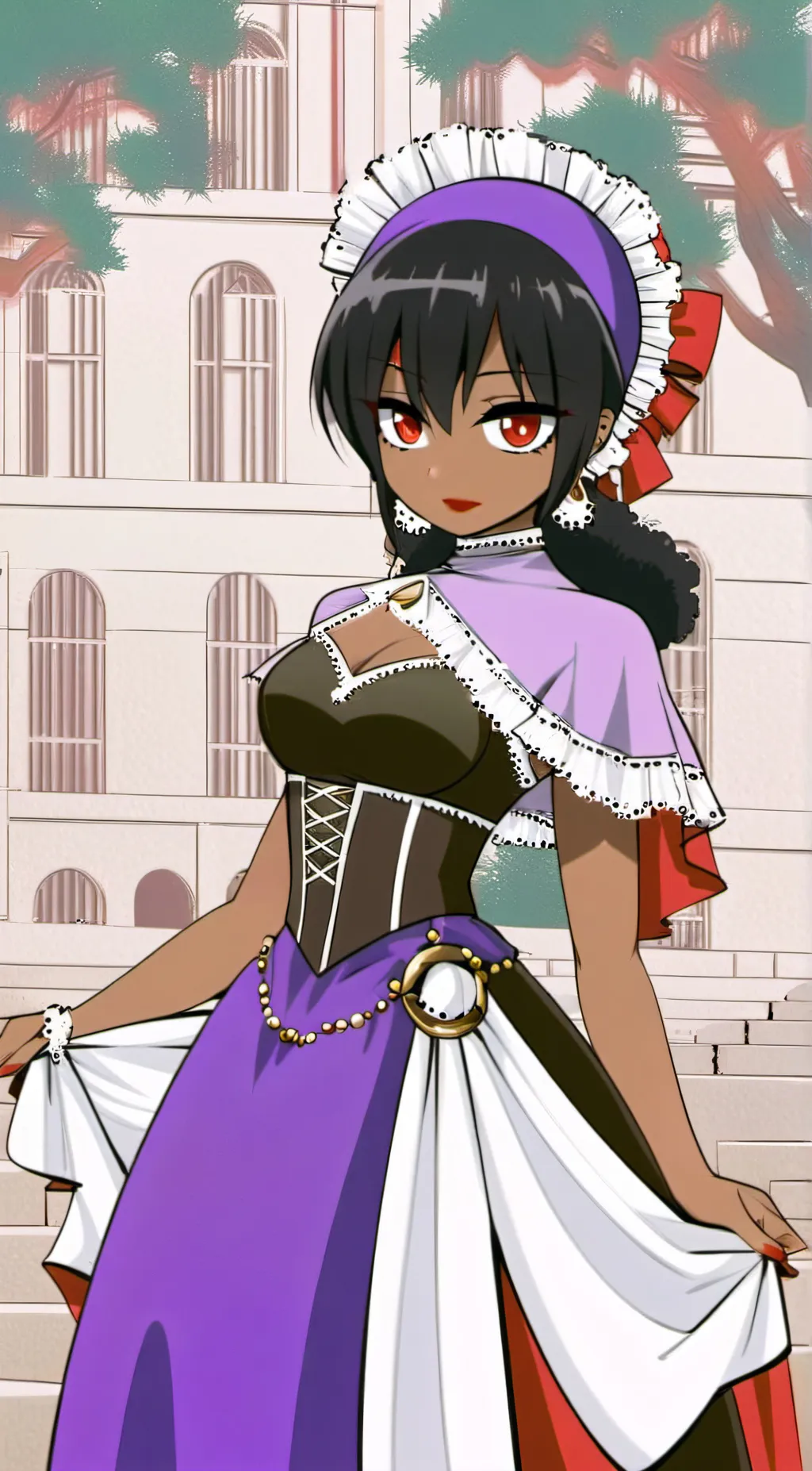 ai character: Serena background