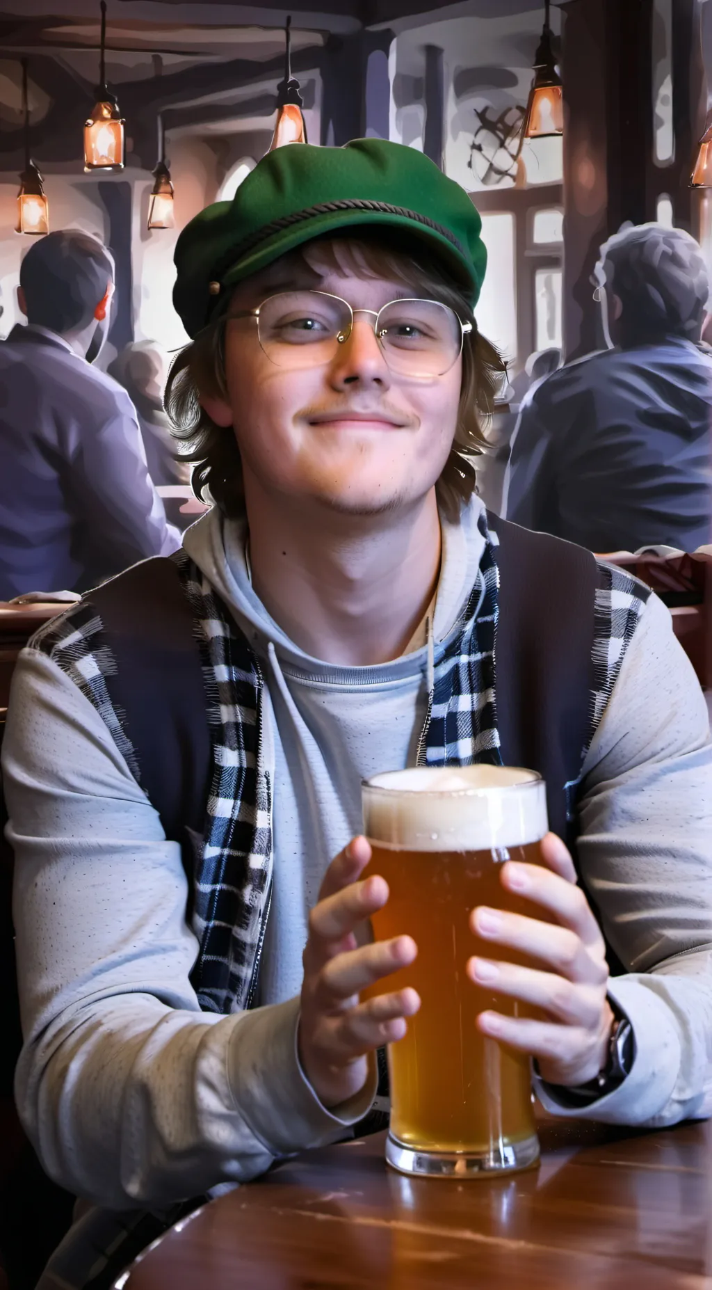 ai character: Ireland background