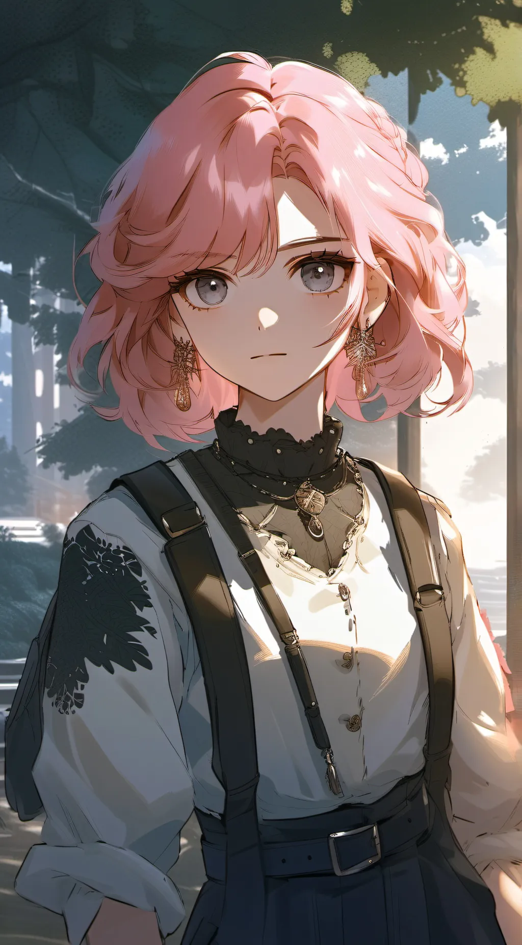 ai character: Crystal background