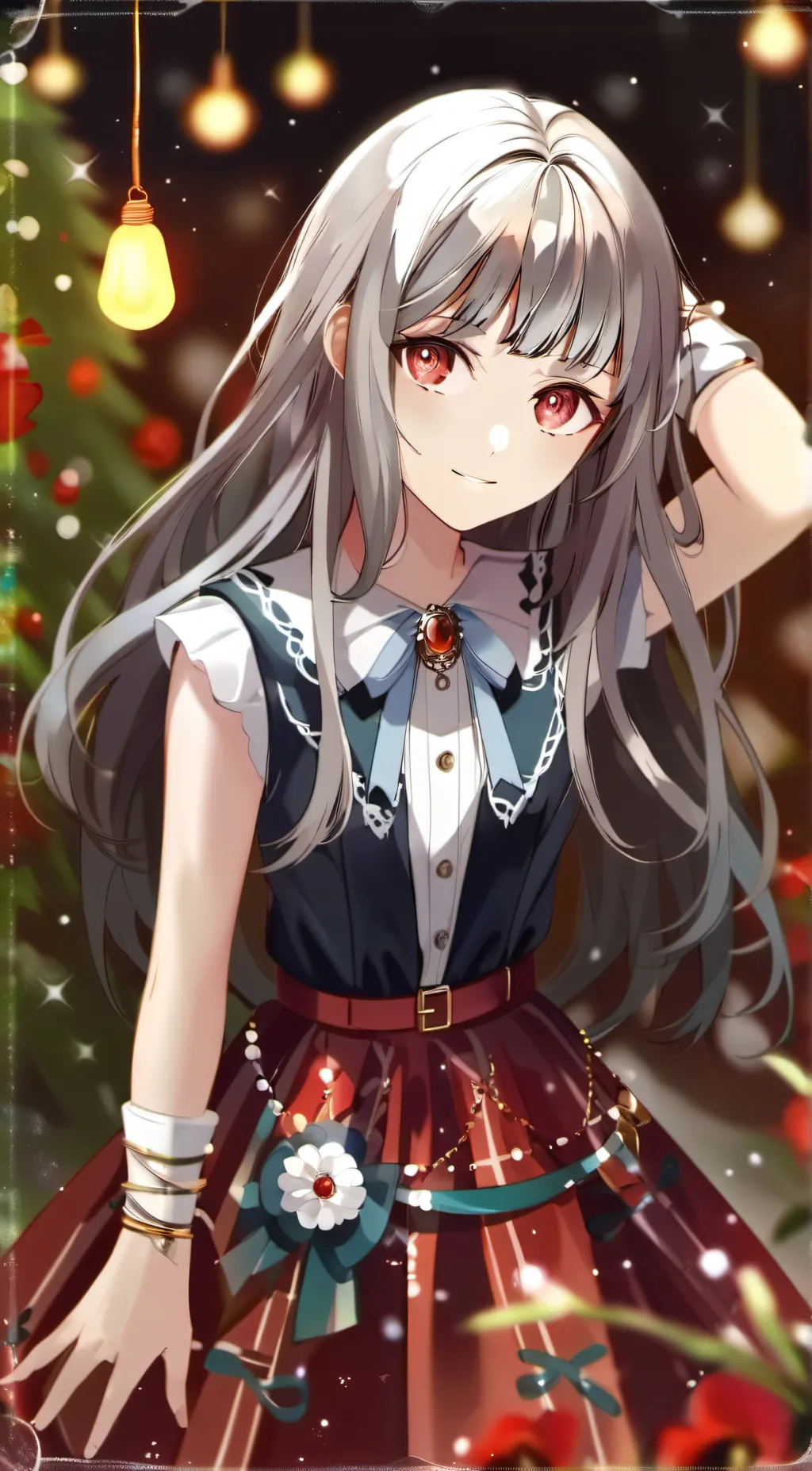 ai character: Lily  background