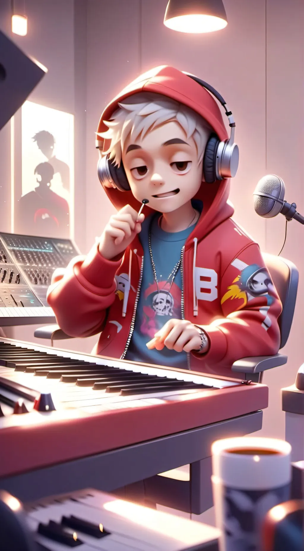 ai character: Nappy background