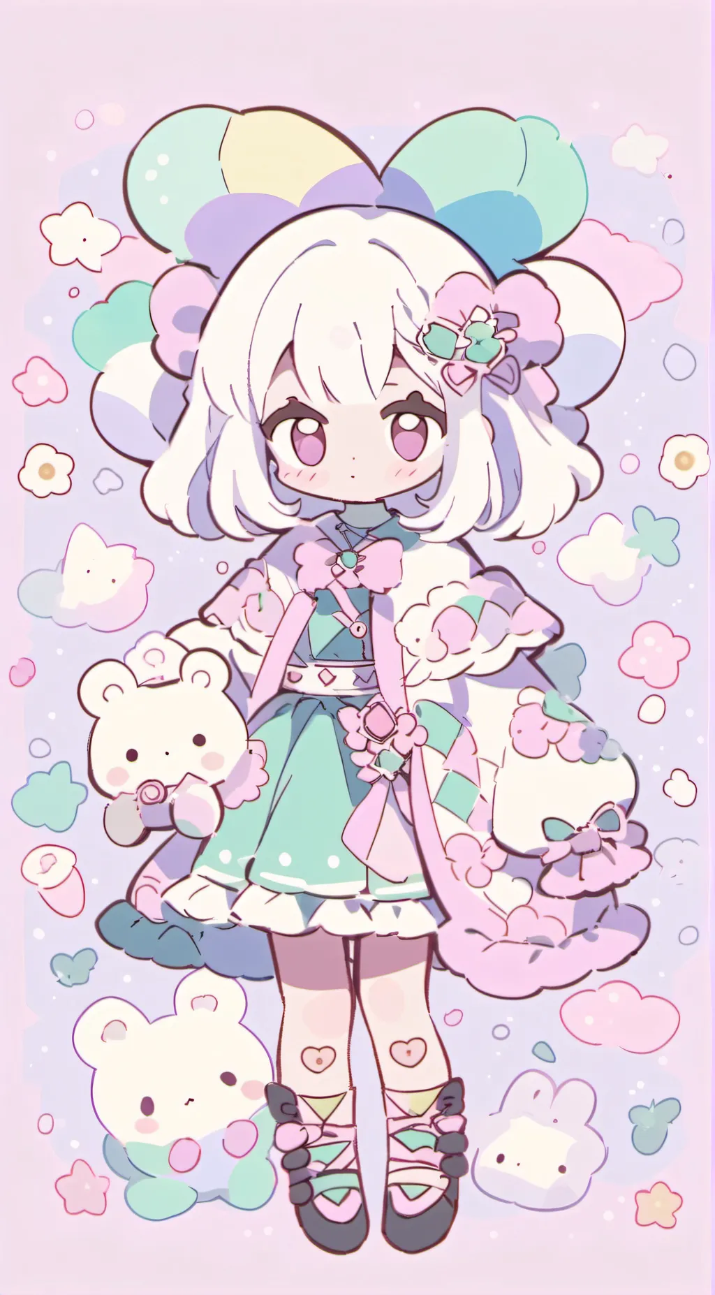 ai character: Mia background