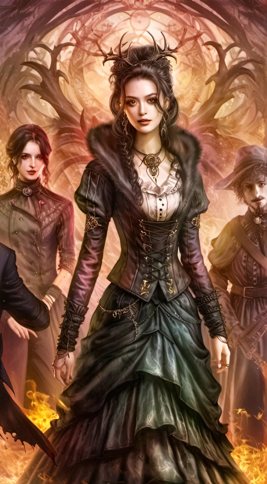 ai character: hazbin argue background