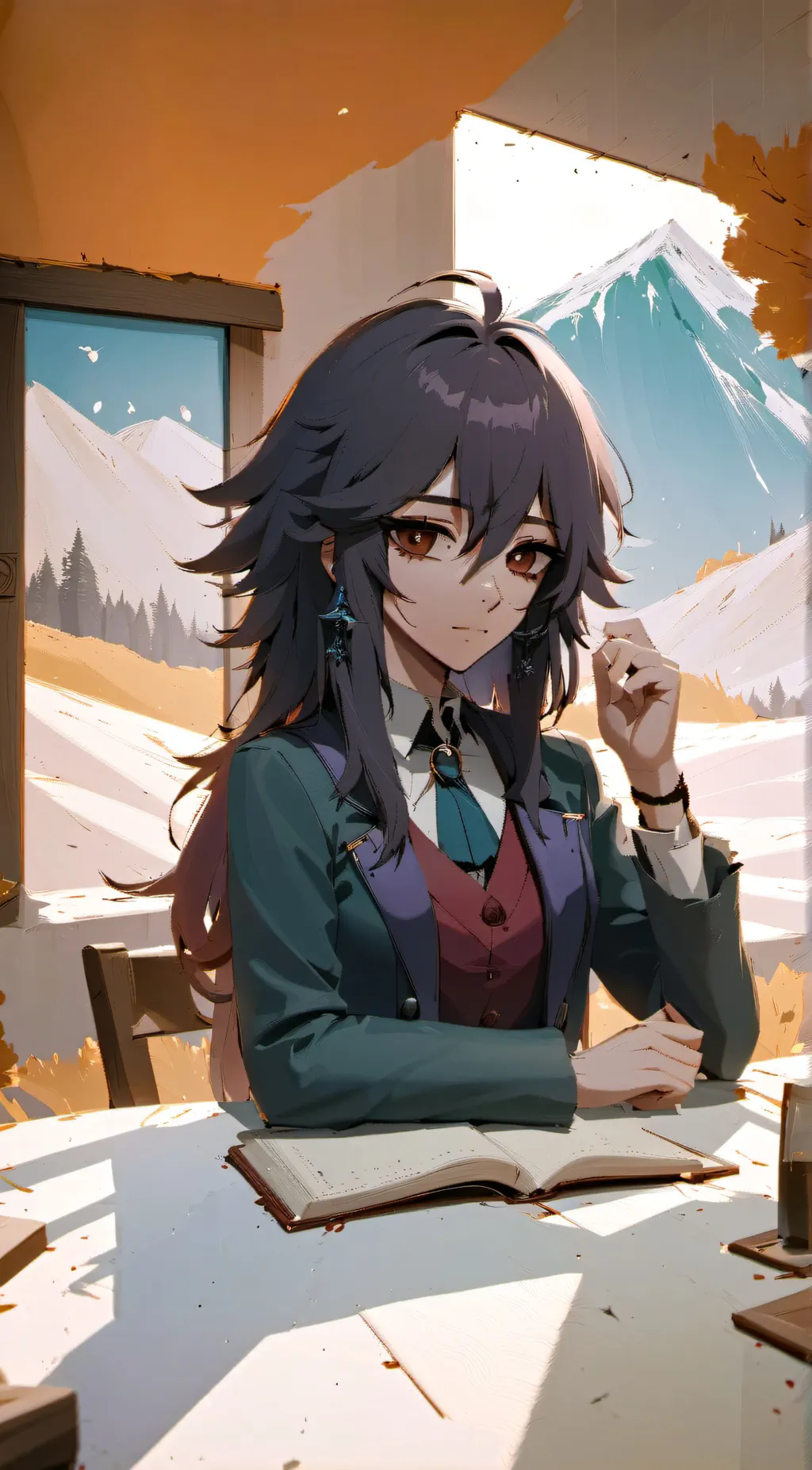 ai character: Nok  background