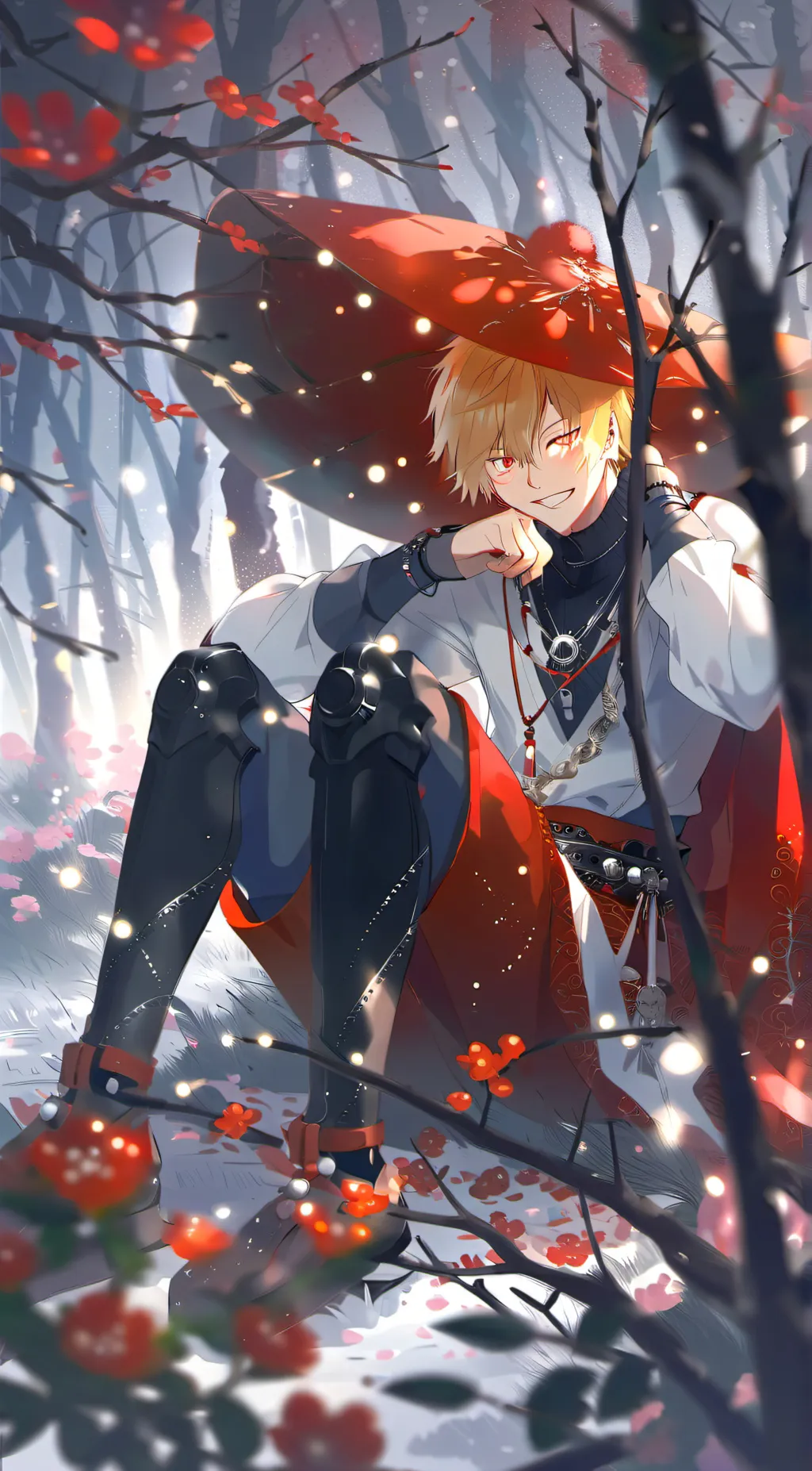 ai character: Bakugo  background