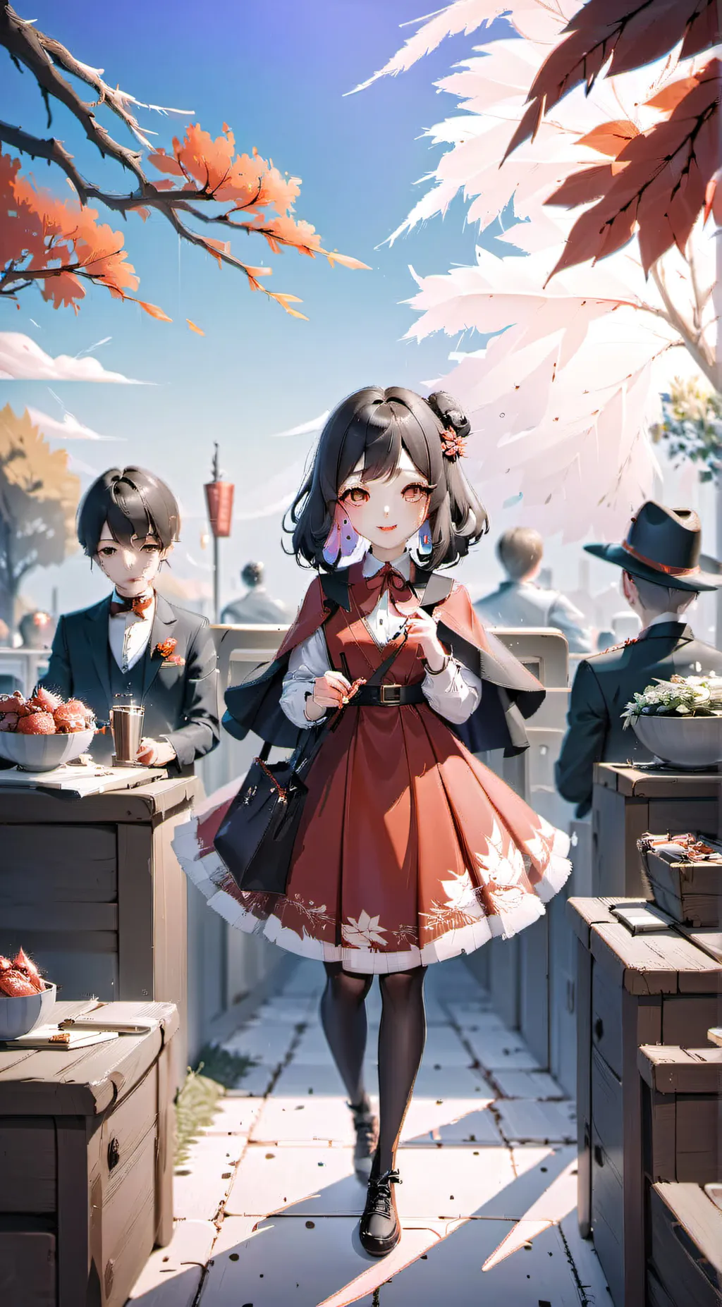 ai character: Blair  background